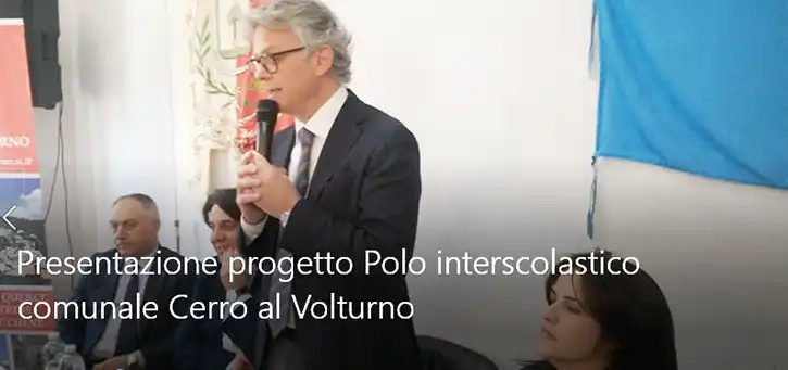 Cerro Al Volturno Il Polo Scolastico Si Svela Guarda Il Nostro