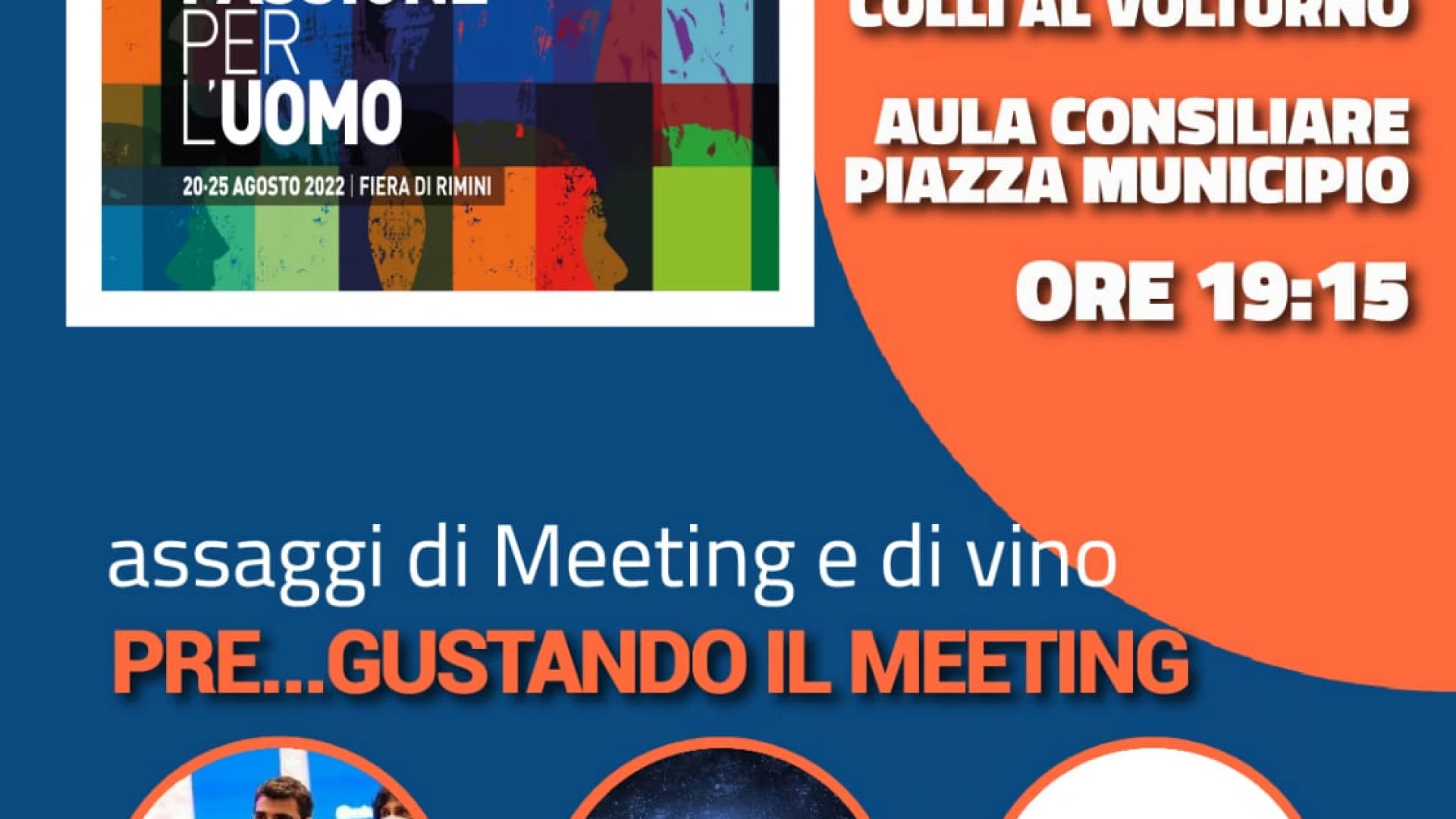 Colli a Volturno: venerdì 10 giugno l’evento di presentazione del Meeting di Rimini 2022