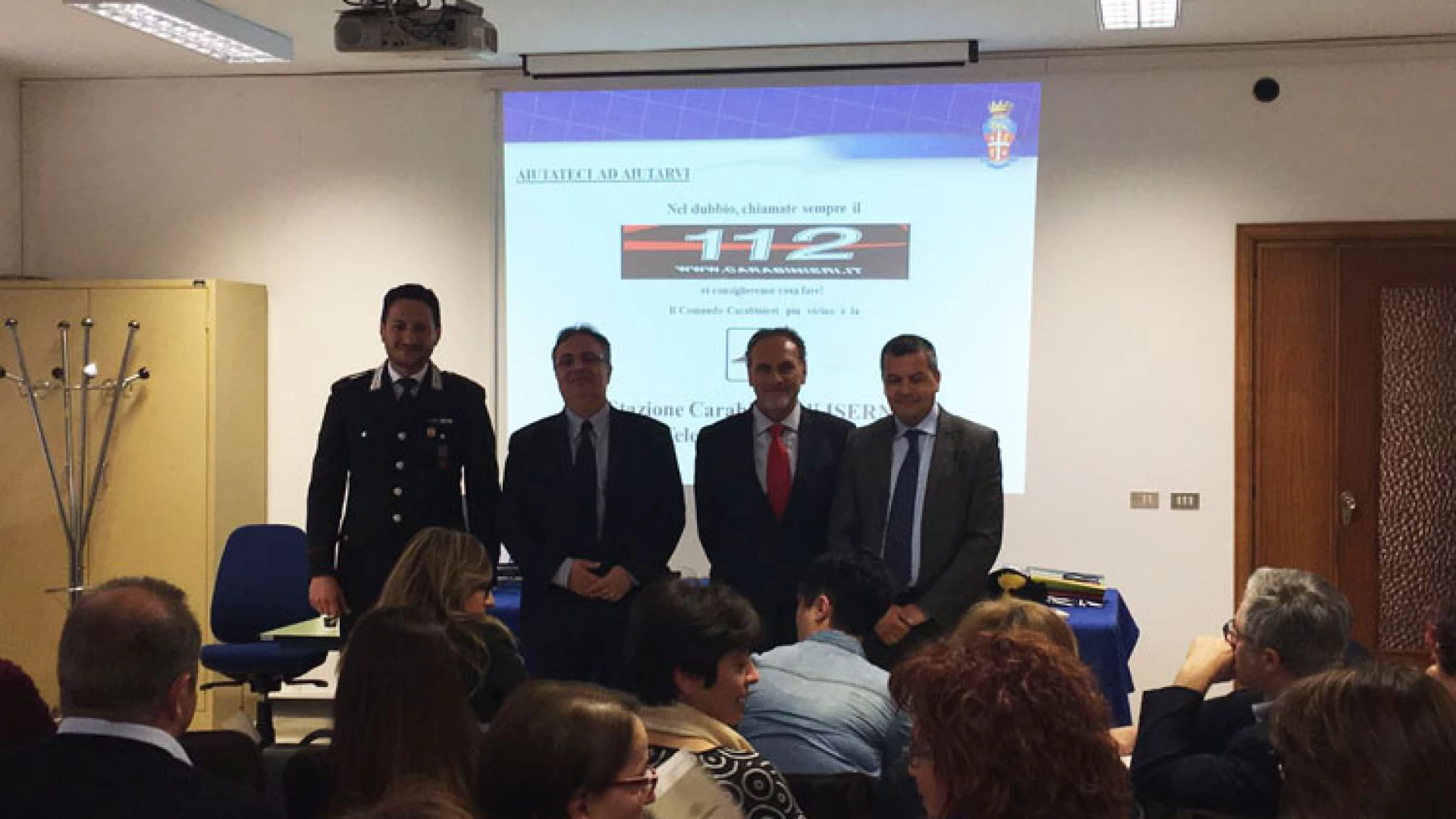 Isernia: Sicurezza negli Uffici Postali, i Carabinieri incontrano dirigenti  e personale.