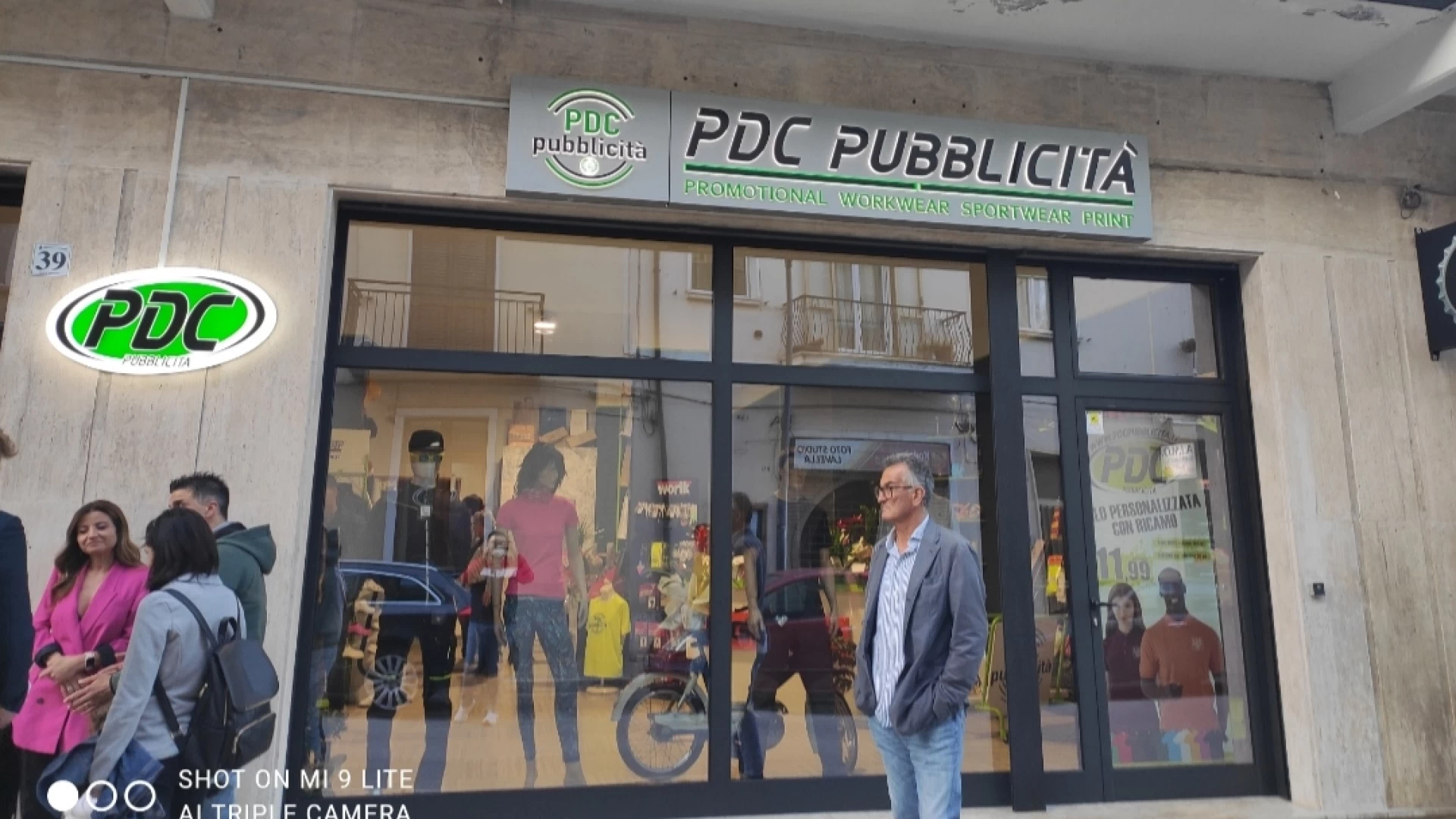 Castel Di Sangro: PDC pubblicità ha inaugurato il nuovo punto vendita in via XX settembre.