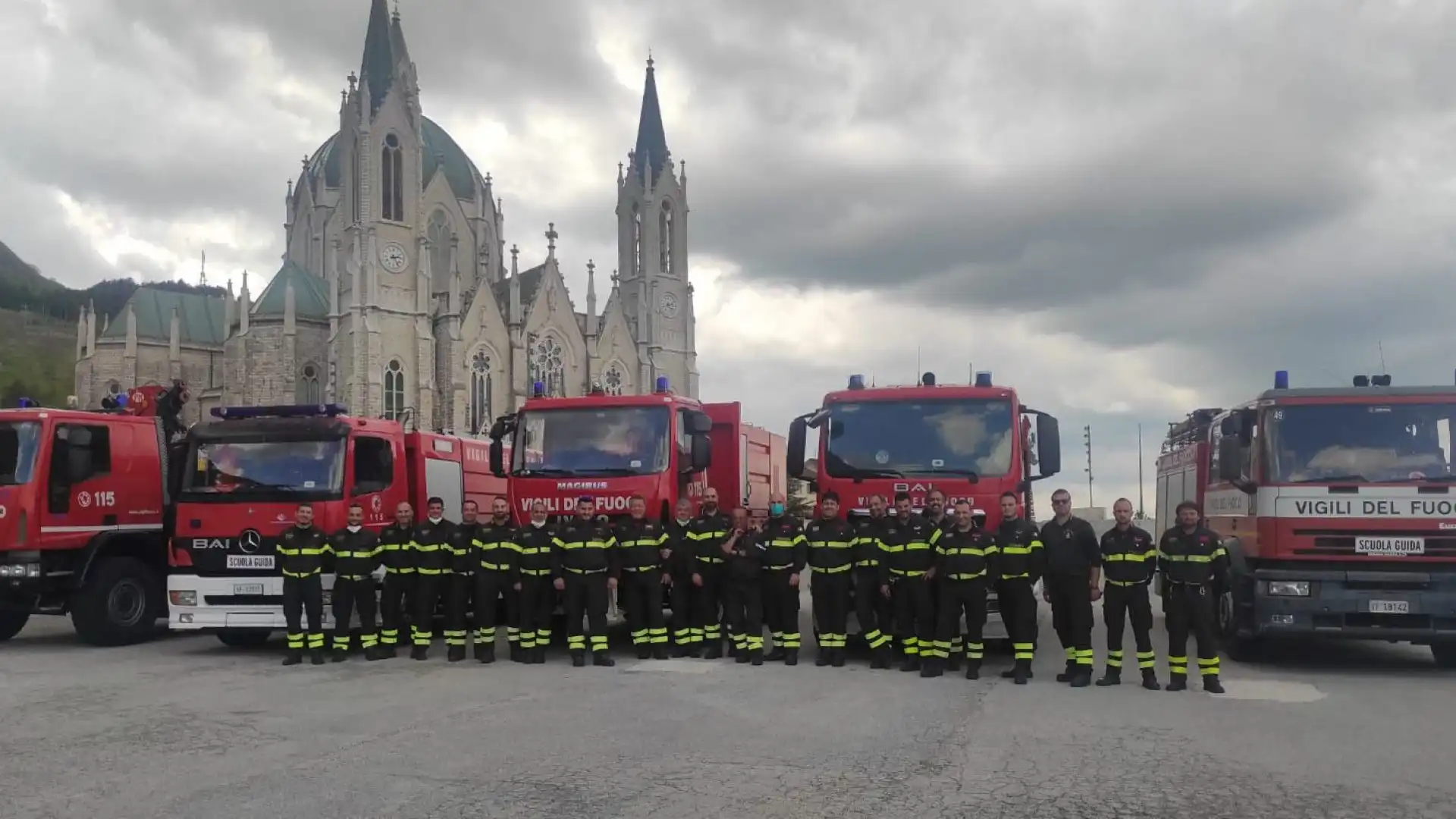 Isernia: concluso il corso regionale patente terrestre di seconda categoria presso il Comando provinciale dei Vigili del Fuoco.