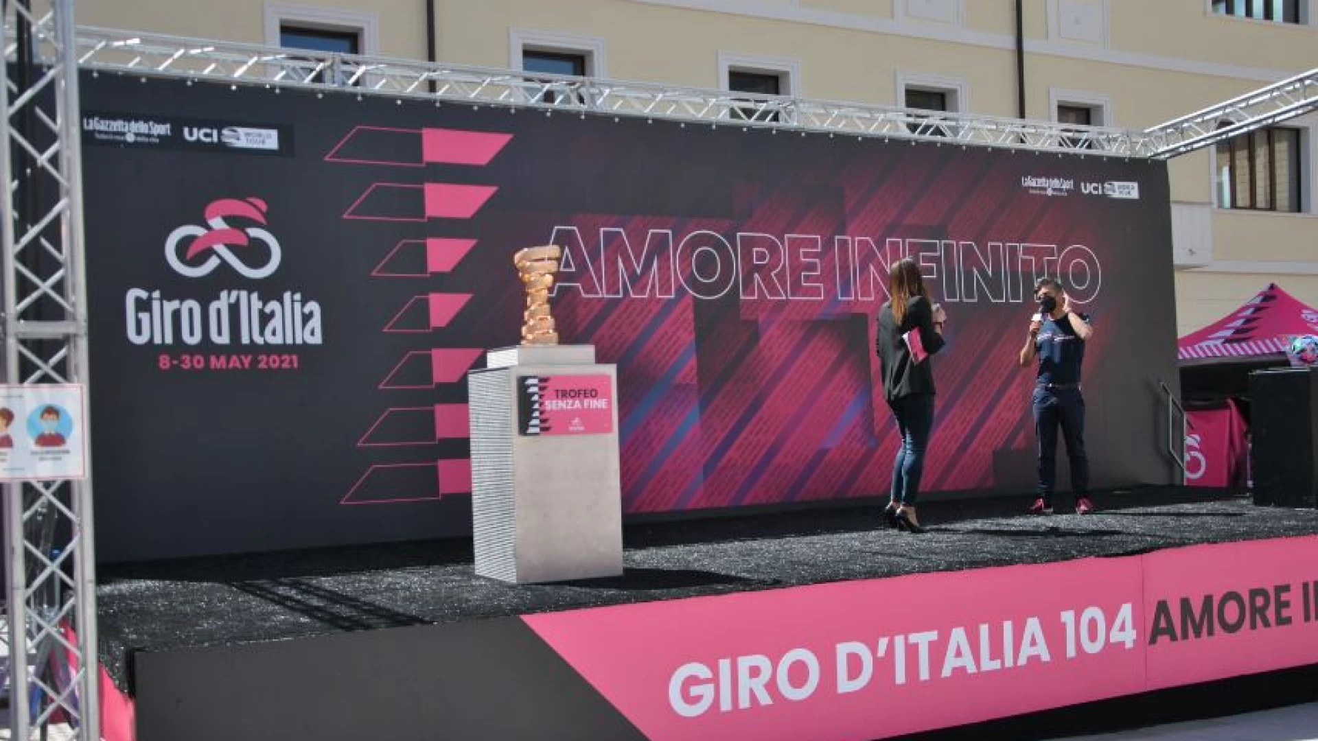 Giro d'Italia: in Prefettura il comitato per la partenza della nona tappa da Isernia. Esaminati