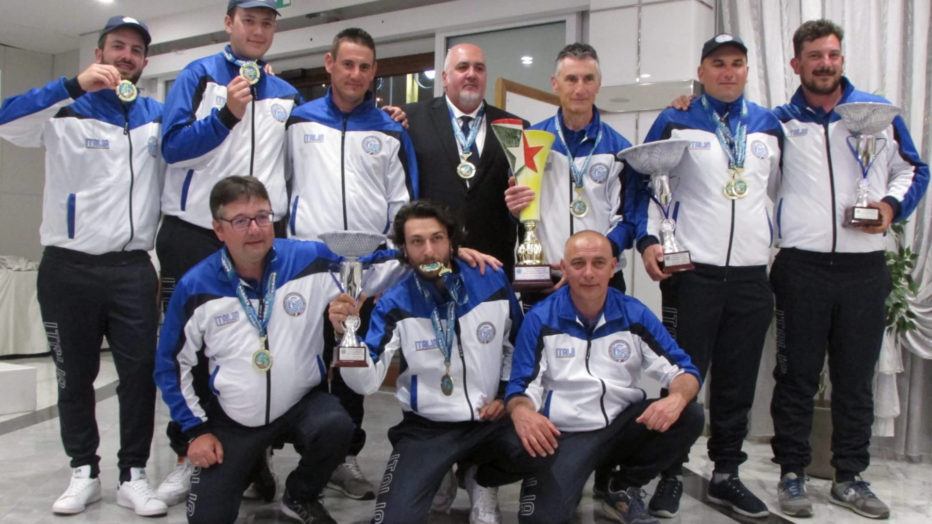 Campionato del Mondo Esche artificiali da riva sul Biferno. Trionfa la nazionale italiana.