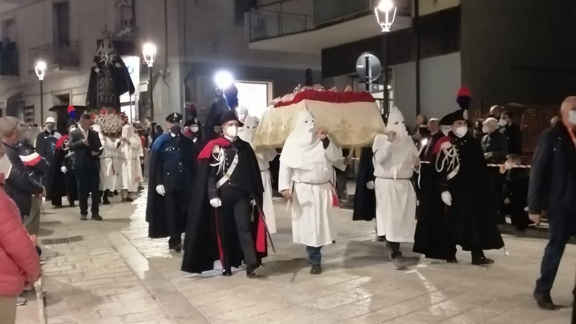 Isernia: la processione del Venerdì Santo. Una tradizione che ritorna dopo due anni di assenza