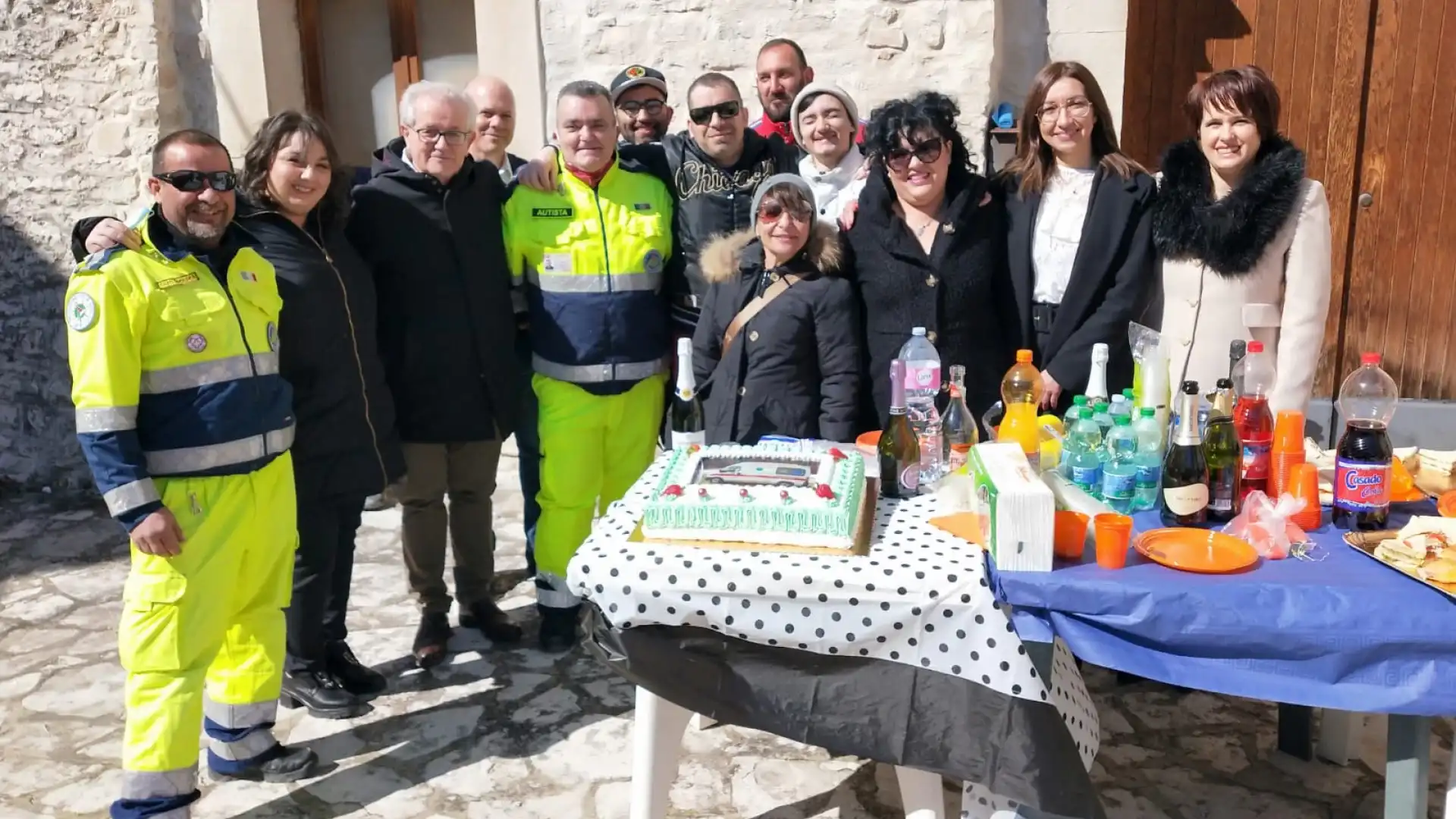 Provvidenti: l'associazione di volontariato e protezione civile O.D.V Provenza  inaugura l'ambulanza.