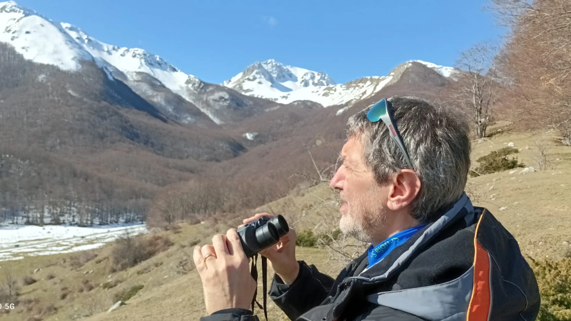 Il Presidente della Regione Abruzzo Marco Marsilio sceglie l'Asd Natural..mente trekking per il suo battesimo delle ciaspole.