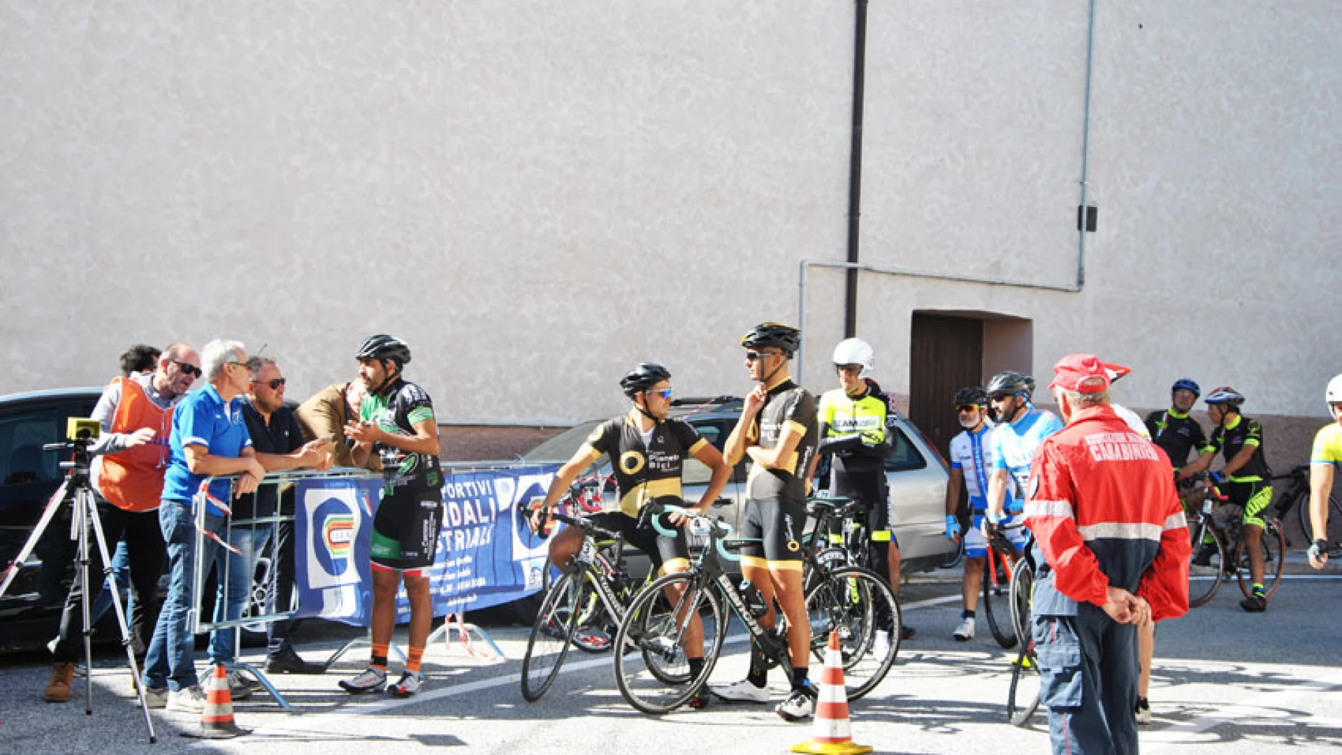 Sport: nella crono individuale a Colli a Volturno trionfa Francesco Saccucci. Numerosi gli atleti presenti al via.