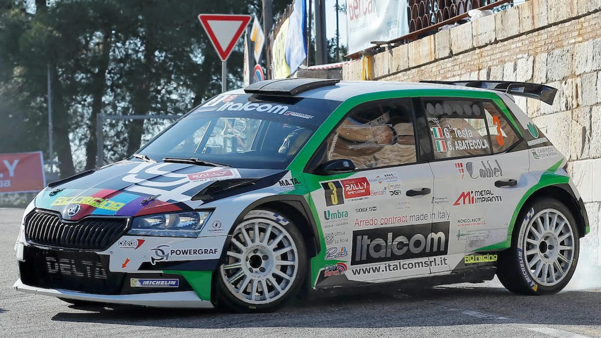 Rally: Giuseppe Testa trionfa a Sperlonga. Grande stazione per il pilota del team Promox.