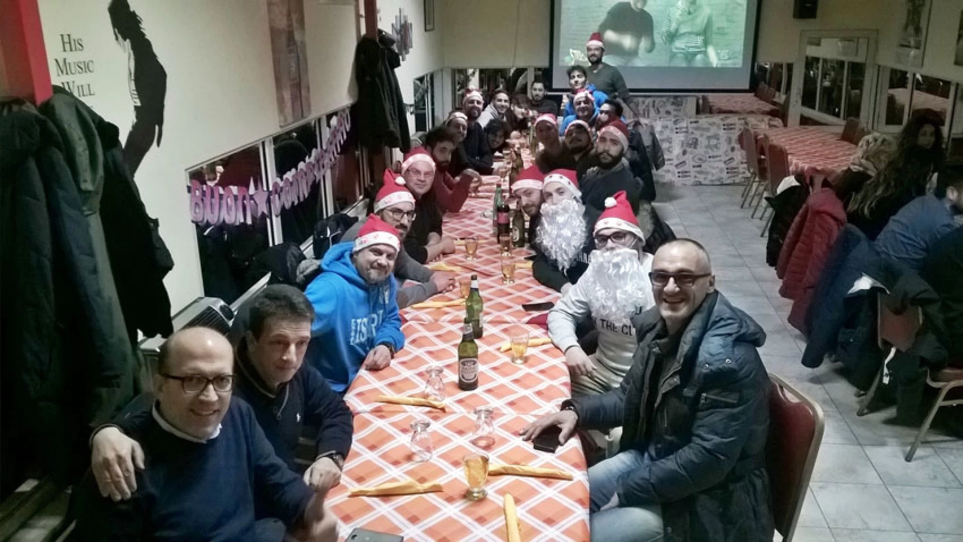 Calcio a 5: la Faga Isernia festeggia il Natale con una cena goliardica. Ora la testa è al 6 gennaio alla finale di Coppa Italia.