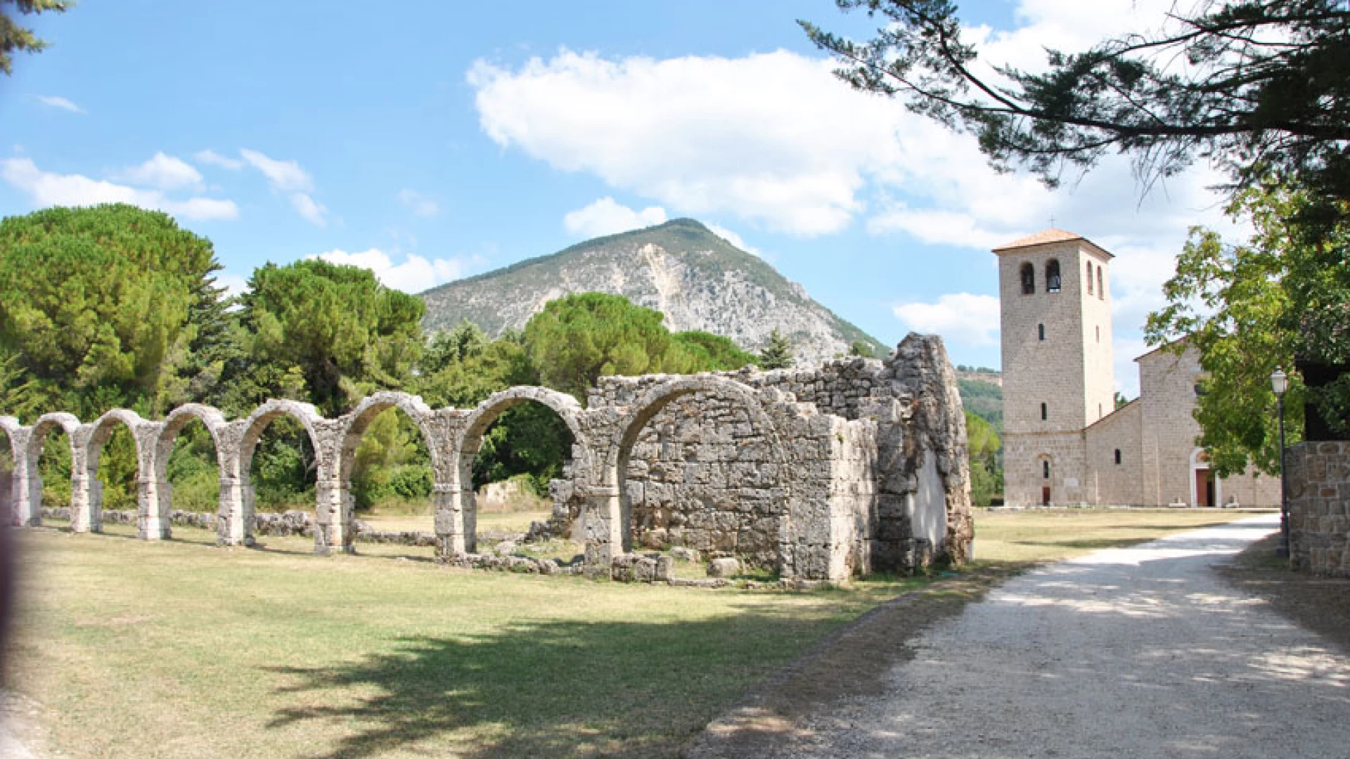 Parco storico-archeologico dell’Abbazia di San Vincenzo al Volturno. L’itera prosegue in quarta commissione regionale.