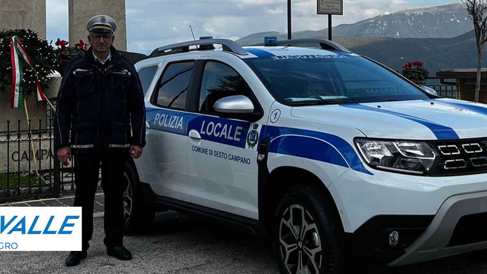 Sesto Campano: il comune amplia il parco macchine. Arrivata la nuova Dacia in dotazione alla Polizia Municipale.