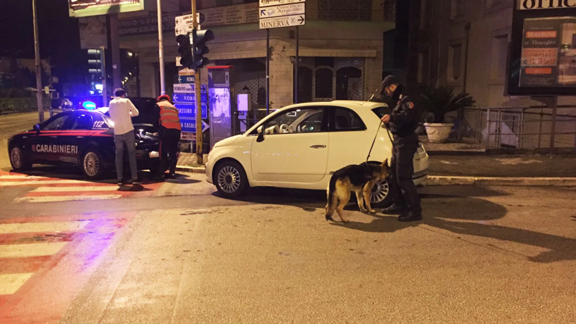 Isernia: Spaccio di stupefacenti, furto ed altri reati, controlli a tappeto dei Carabinieri nel week-end.