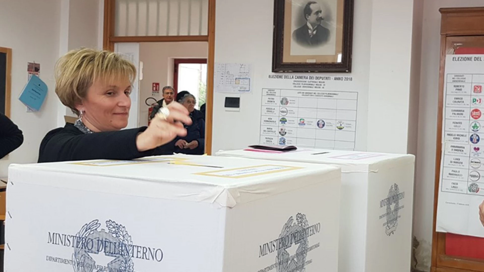 Elezioni politiche: a mezzogiorno ha votato quasi il 18% dei molisani aventi diritto. Più alta l’affluenza nella provincia di Campobasso.