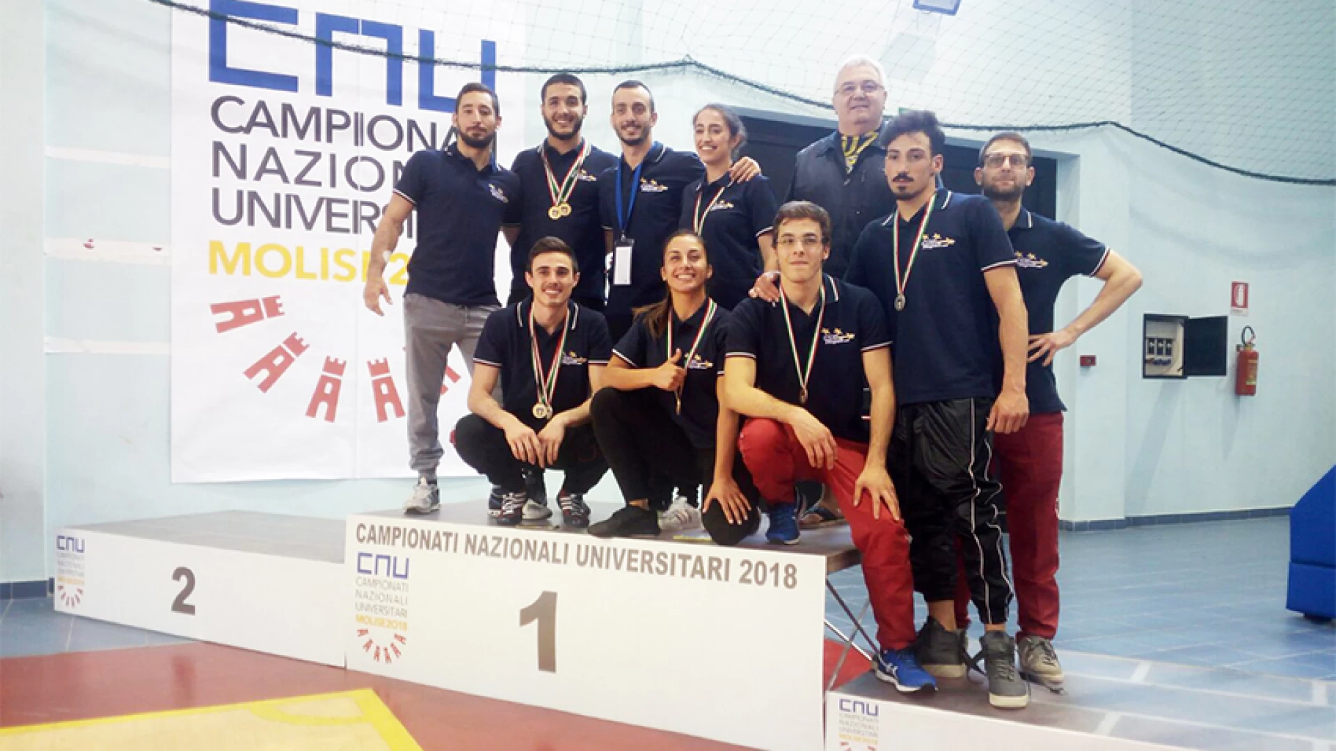 Campionati nazionali universitari, il Cus Napoli pigliatutto nella lotta e nel Judo.