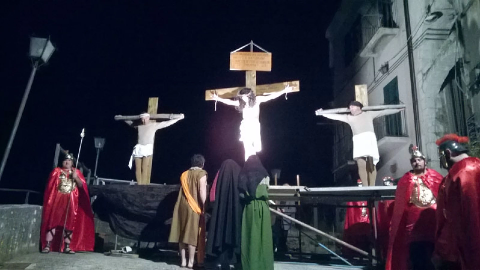 Colli a Volturno: domenica 9 aprile appuntamento con la “Via Dolorosa”. La rappresentazione della Passione del Cristo in piazza.