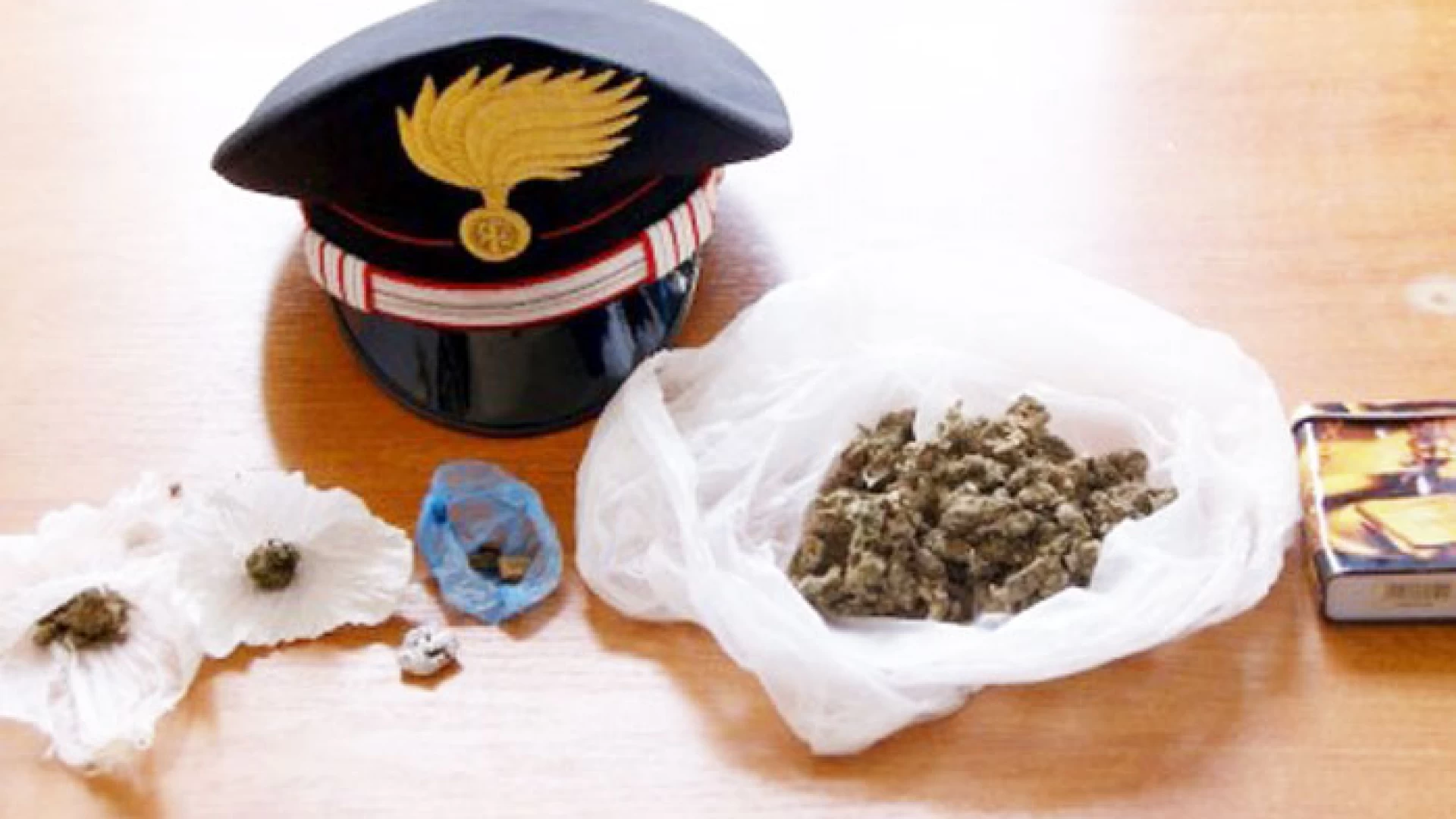 Isernia: la droga nascosta nella busta di patatine. I Carabinieri fermano un 20enne di origine nordafricana. Sequestrati sessanta grammi di stupefacente.