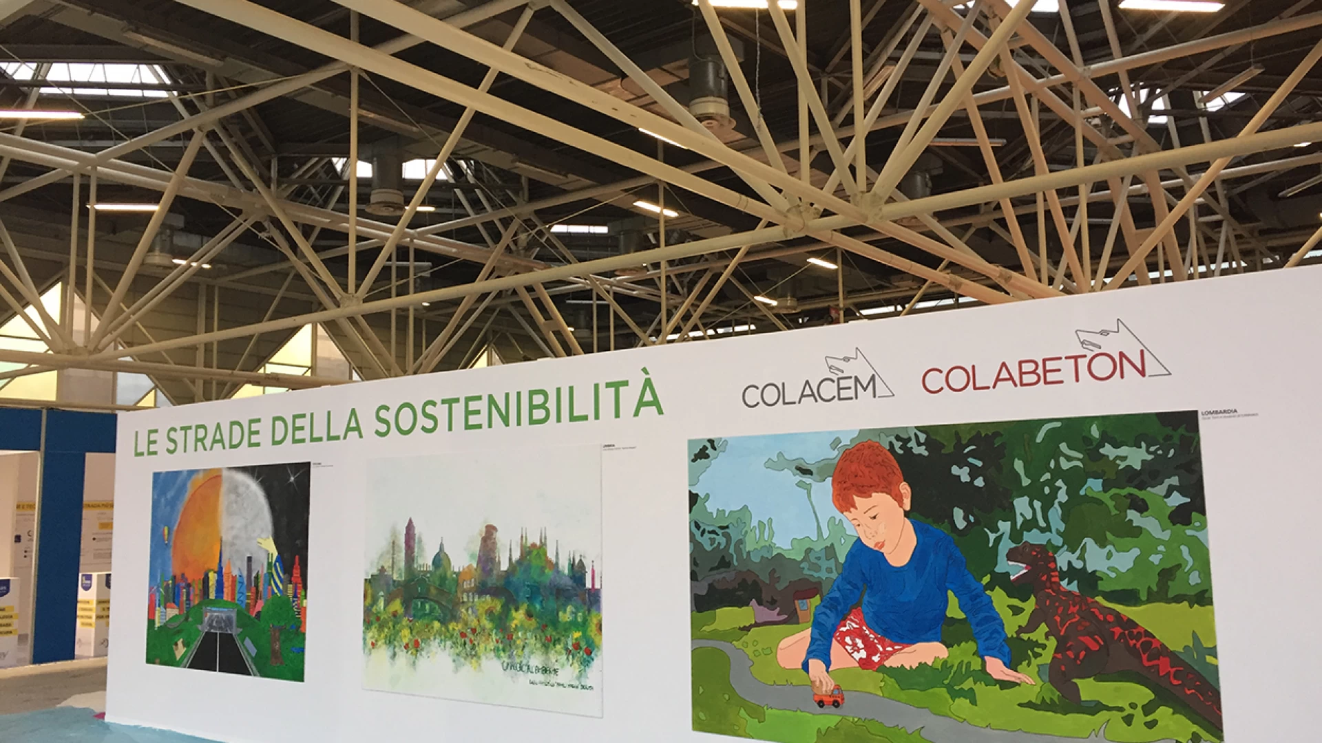 Le aziende informano: Colacem e Colabeton presente al Saie di Bologna. Occhi puntati sui nuovi calcestruzzi fotoluminescenti.