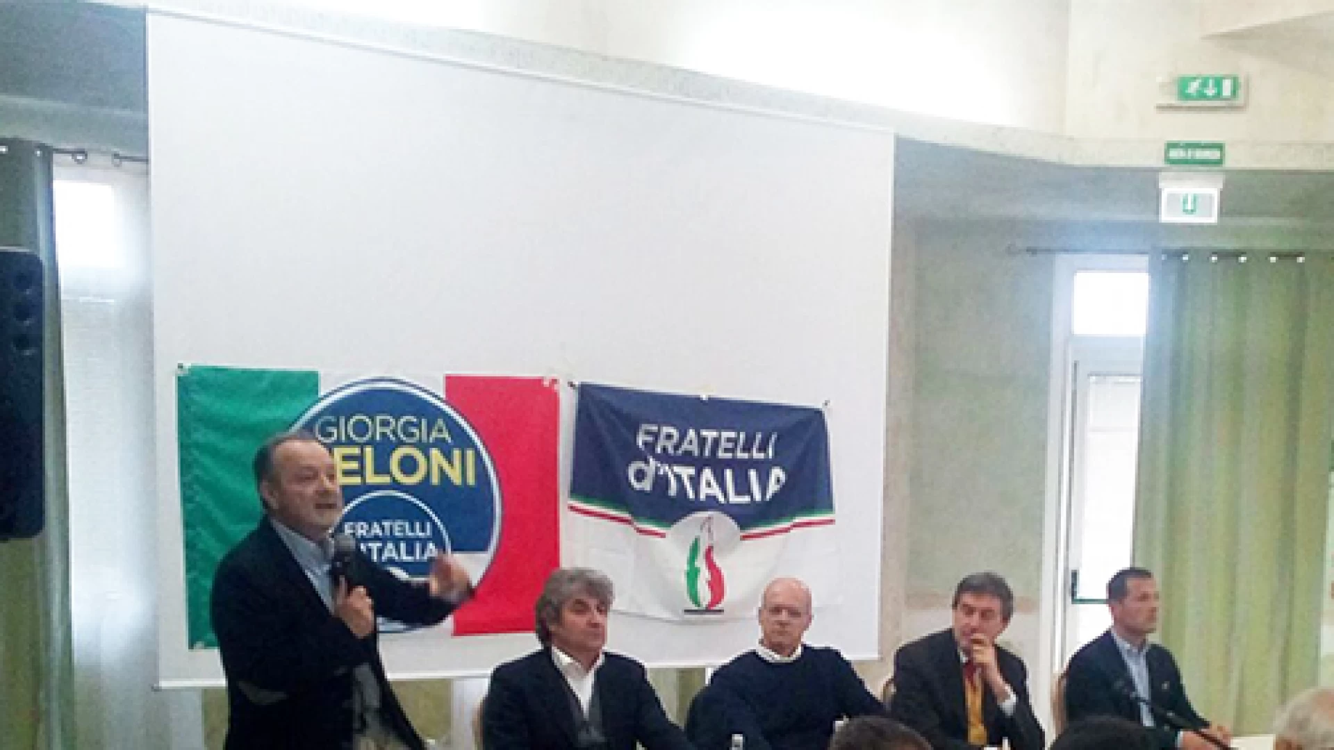 Regionali: Fratelli d’Italia ha presentato la squadra. Di Sandro: “Coerenza ed unione a sostegno di Toma”. Continua la campagna elettorale del centrodestra.