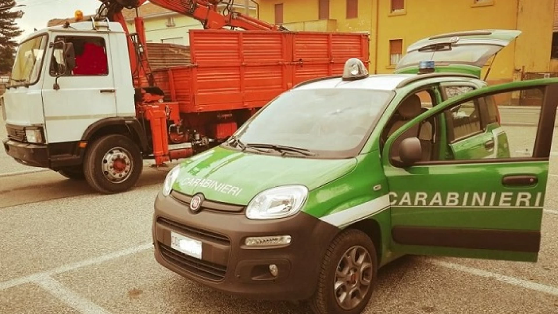 Isernia: Gestione e trasporto di rifiuti. Scattano sanzioni da parte dei Carabinieri Forestali.
