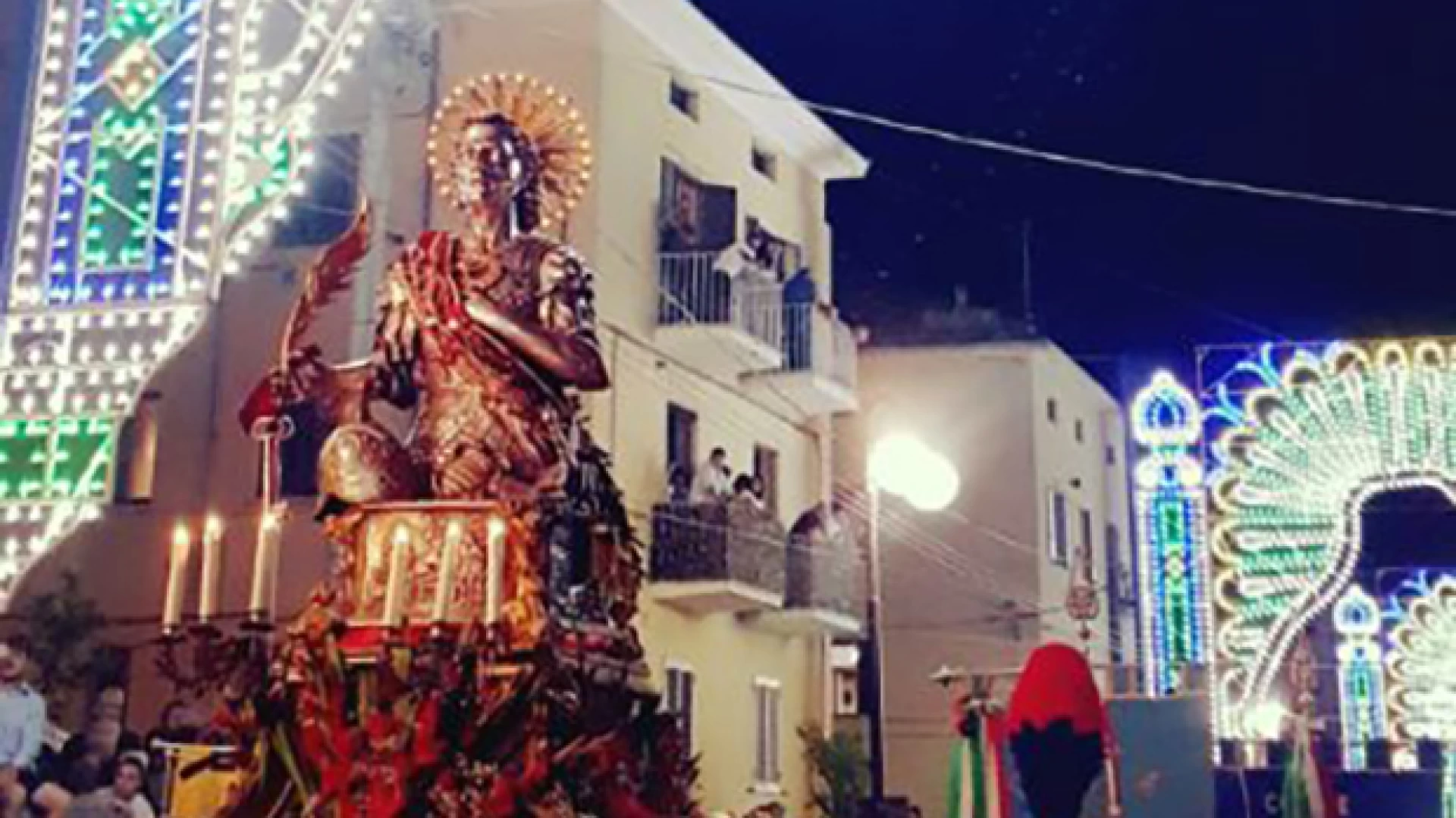 Venafro: San Nicandro, il  rito della processione del rientro delle statue. Guarda il video.