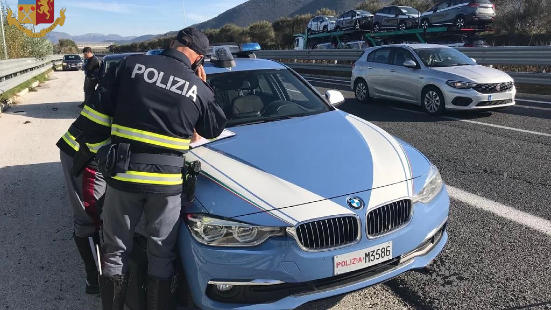Isernia: la Polizia stradale porta avanti la campagna europea sulla sicurezza stradale “Truck e Bus”. Controllati oltre 100 veicoli.