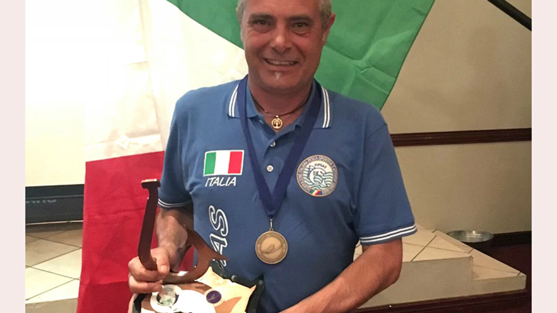 Pesca a mosca: Armando Di Giacomo torna dal Sudafrica con la medaglia di bronzo a squadre con la nazionale italiana.