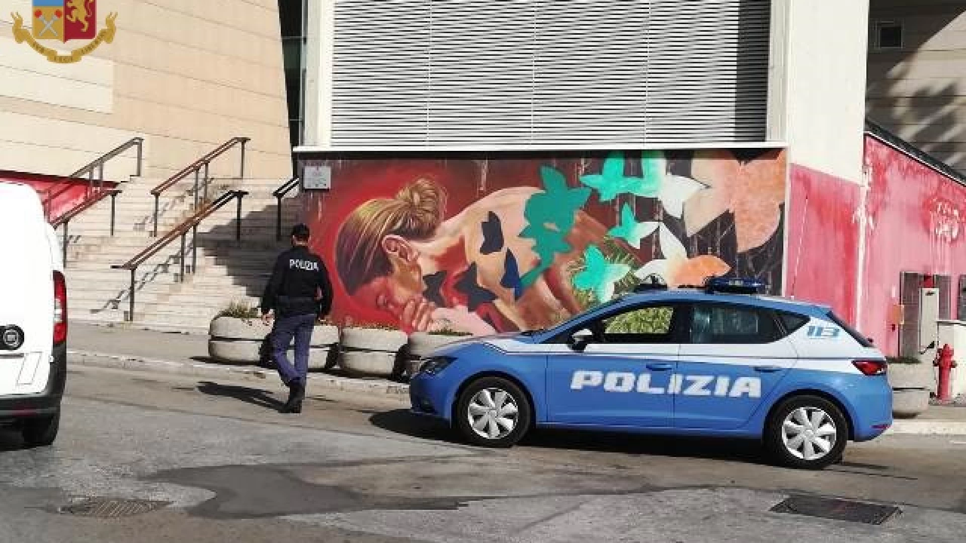 Isernia: danneggiamento al murales dell’Auditorium Unita’ d’Italia, 25enne denunciato per guida sotto l’influenza dell’alcol.