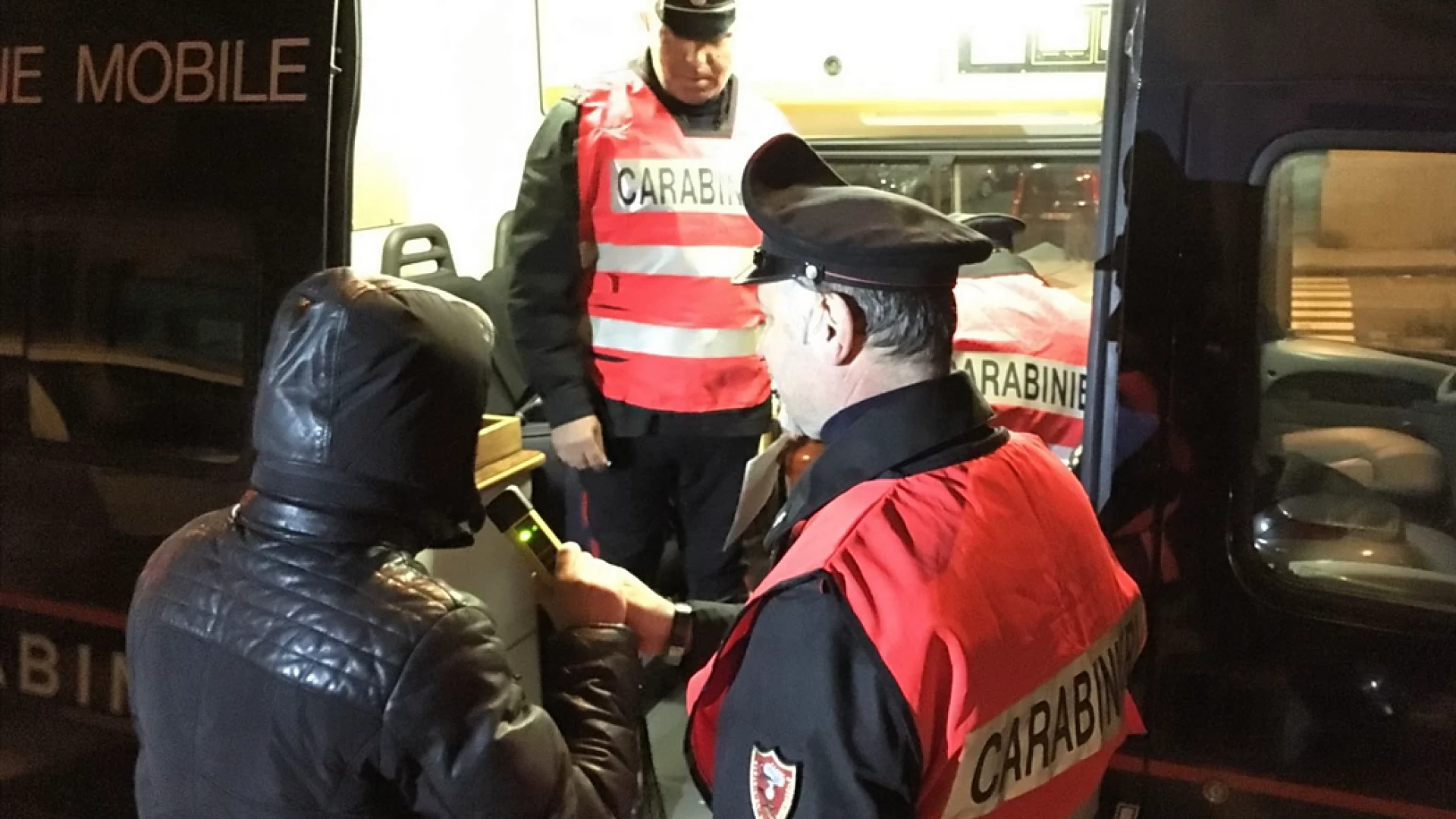 Isernia: Controlli dei Carabinieri del Comando Provinciale per il “weekend sicuro”.