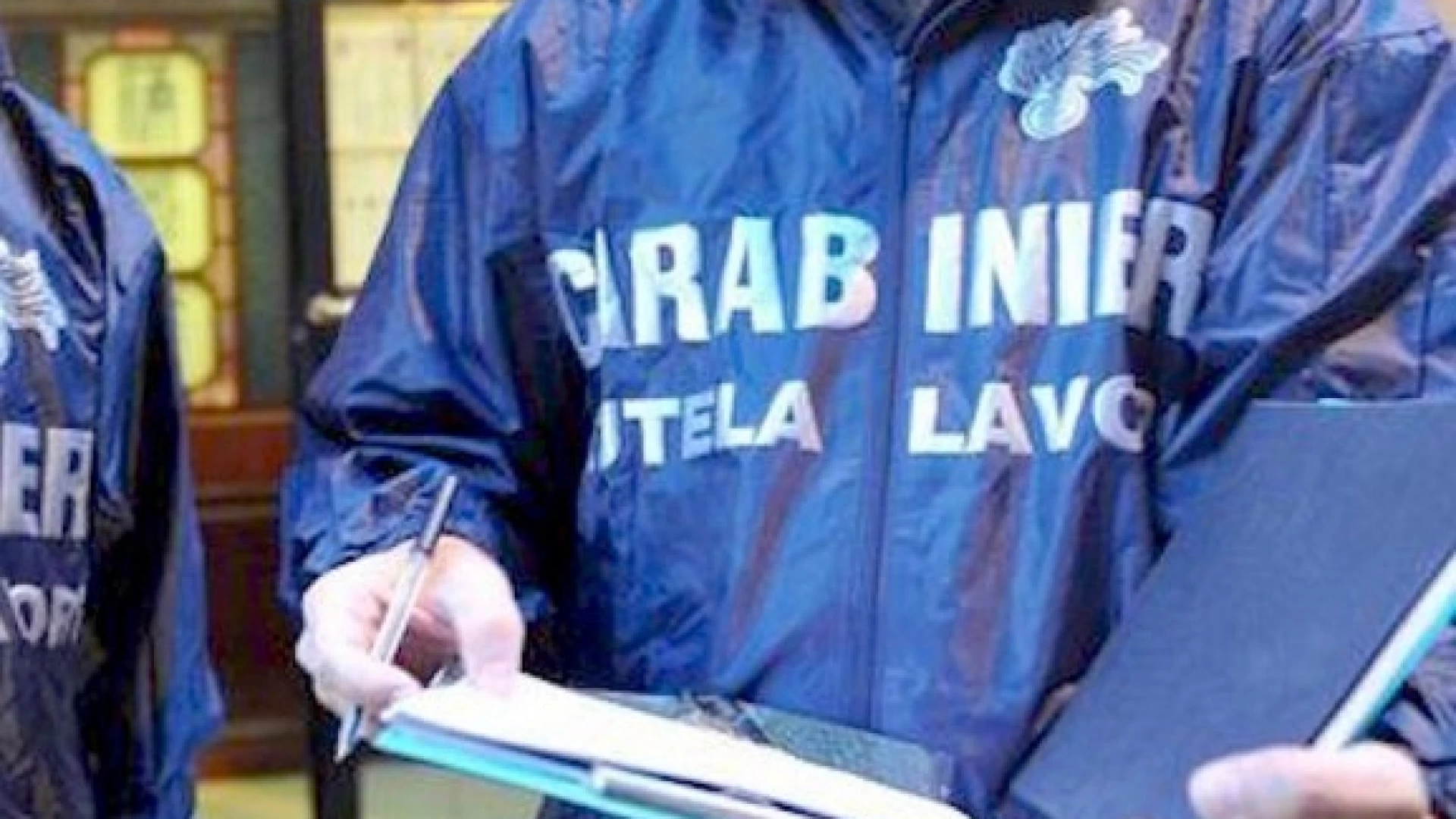Venafro: Programma anti caporalato dei Carabinieri dell’Ispettorato del lavoro. Sanzionato il titolare di un esercizio pubblico.