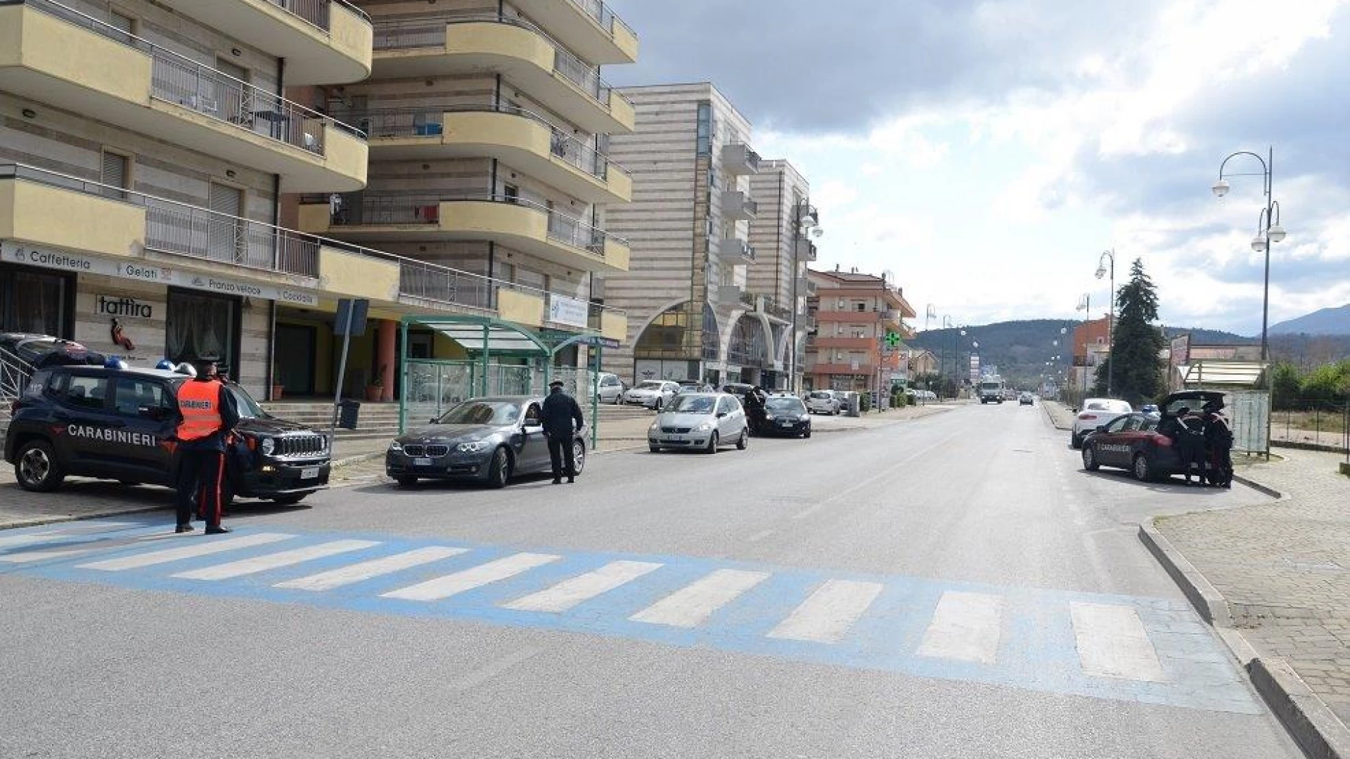 Isernia: Controlli serrati dei Carabinieri in occasione dell’emergenza nazionale del COVID-19.