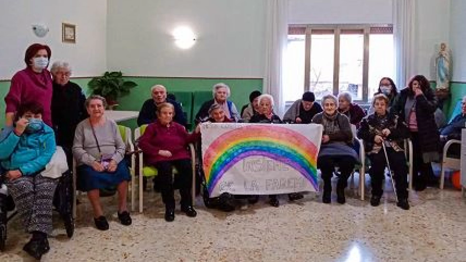 Isernia: Gli anziani della casa di riposo “Maria Gargani” lanciano il loro grido di speranza alla comunità