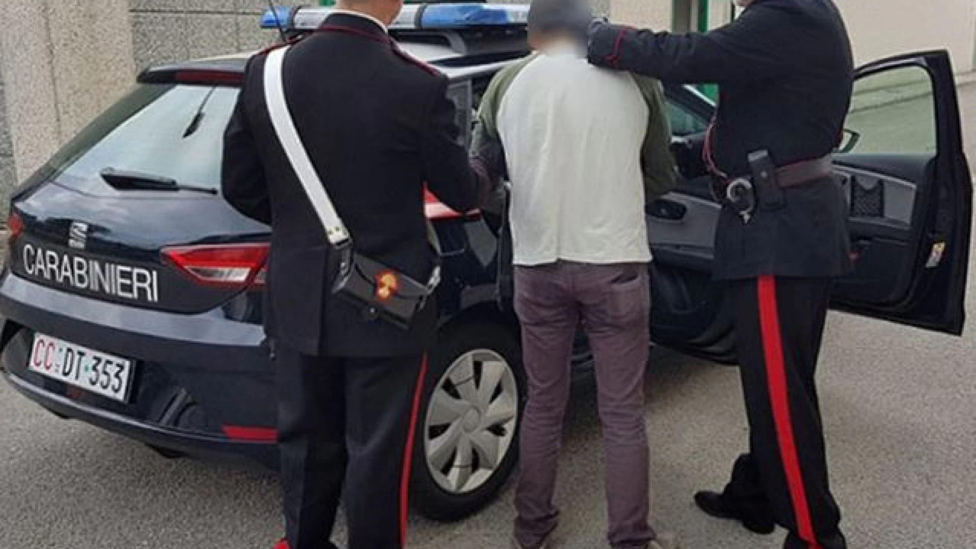 Venafro: i Carabinieri arrestano un affiliato del clan camorristico di Torre Annunziata. Dovrà scontare otto anni di reclusione.