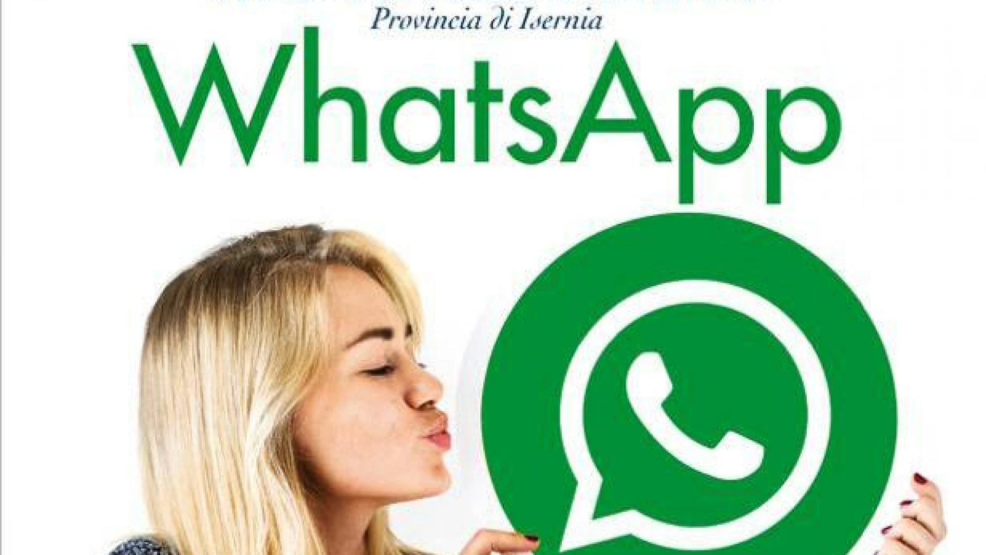 Macchia d’Isernia: il comune attiva il servizio WhatsApp. Informazioni per tutti i cittadini.
