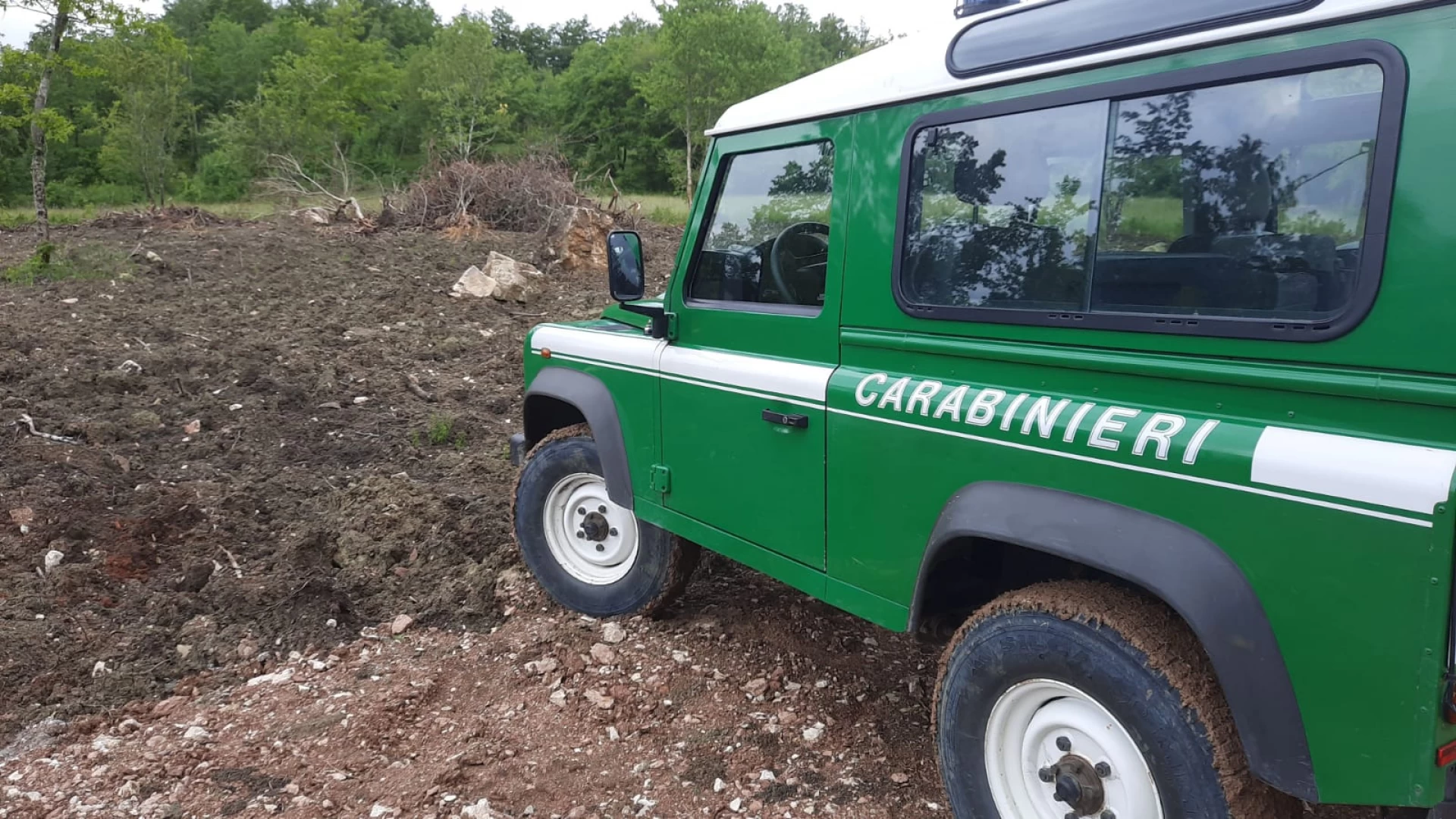 Carovilli: abusivismo edilizio in area protetta, i Carabinieri Forestali denunciano imprenditore agricolo.