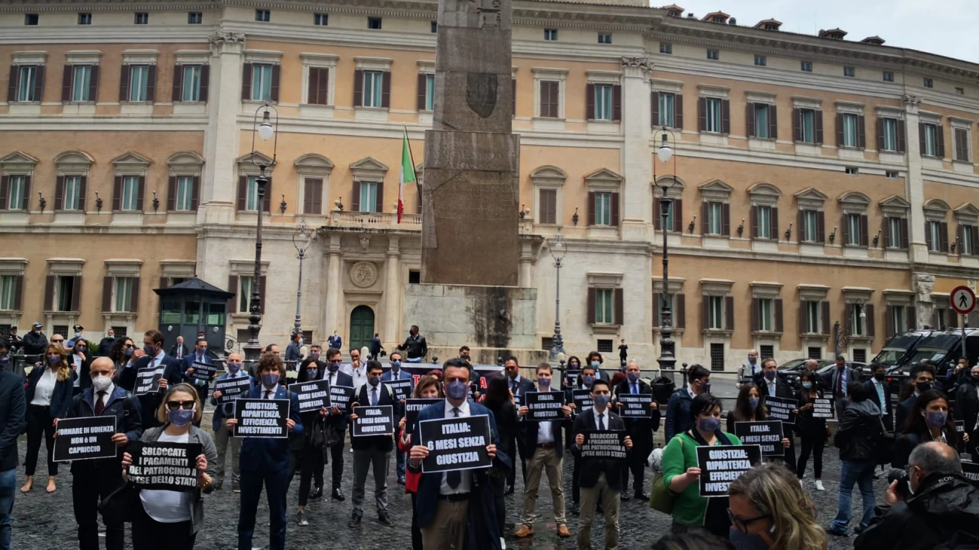 Far ripartire la giustizia. I giovani avvocati dell’Aiga in piazza a Roma. Presente anche le sezione di Isernia.
