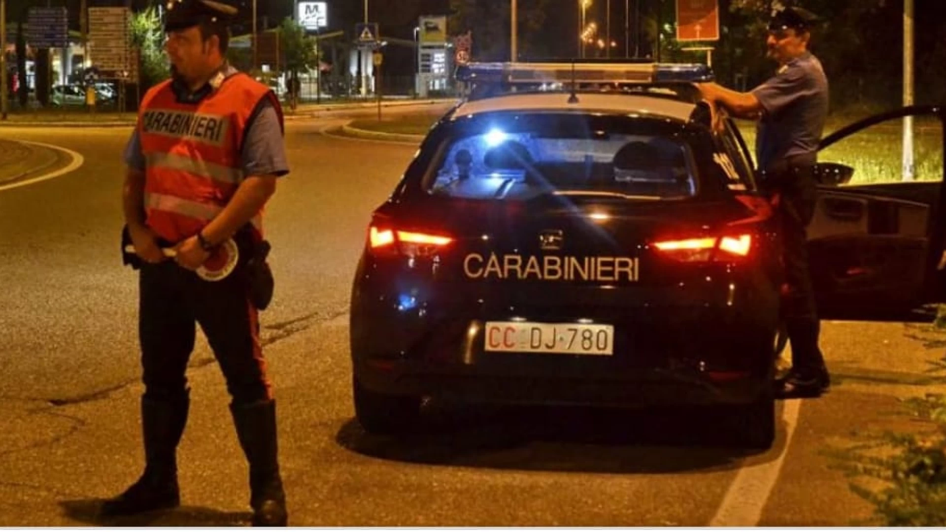 Isernia: I Carabinieri trovano un uomo in possesso di sostanza stupefacente.
