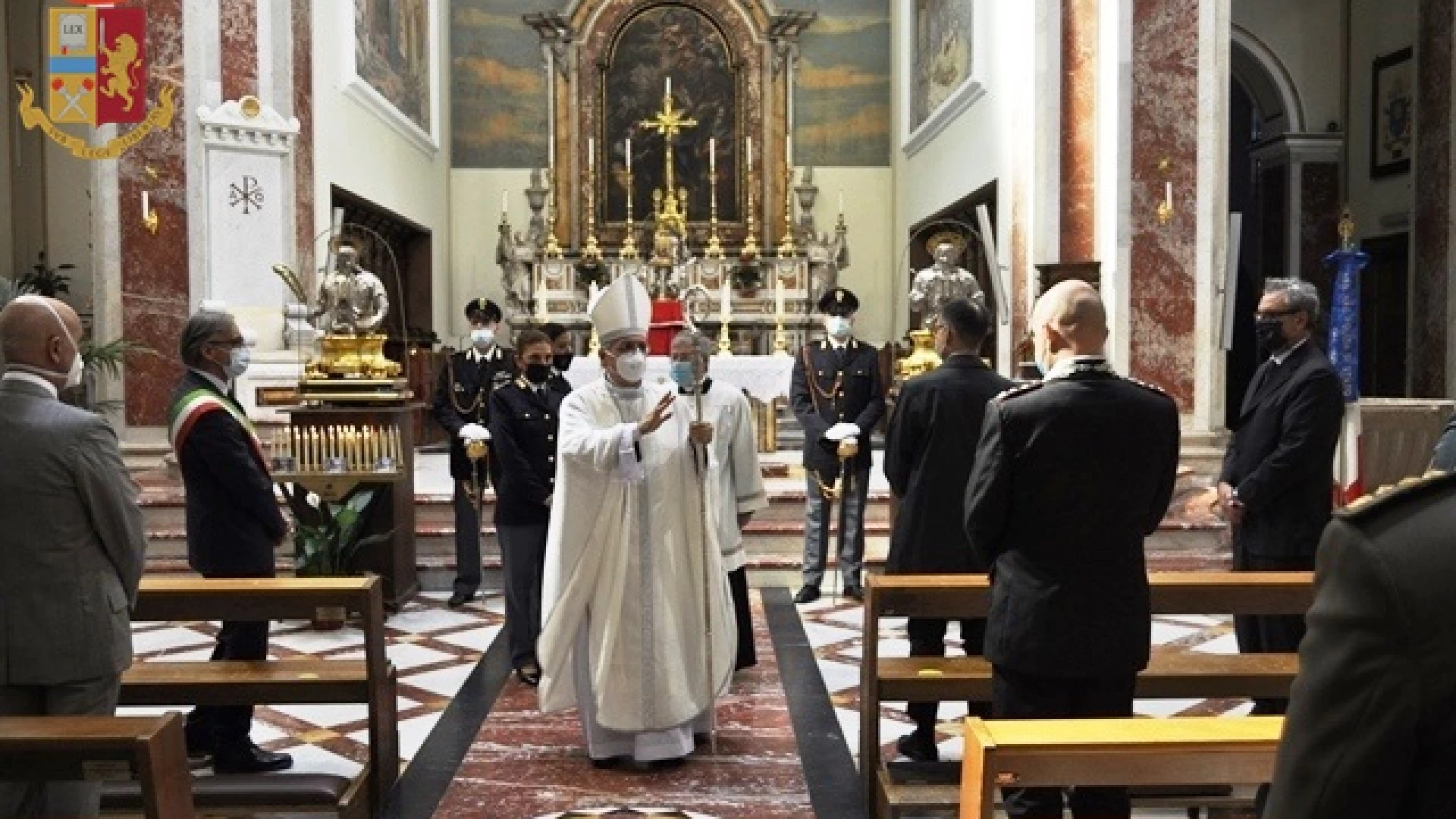 Isernia: la Polizia di Stato ha celebrato il santo patrono Michele Arcangelo