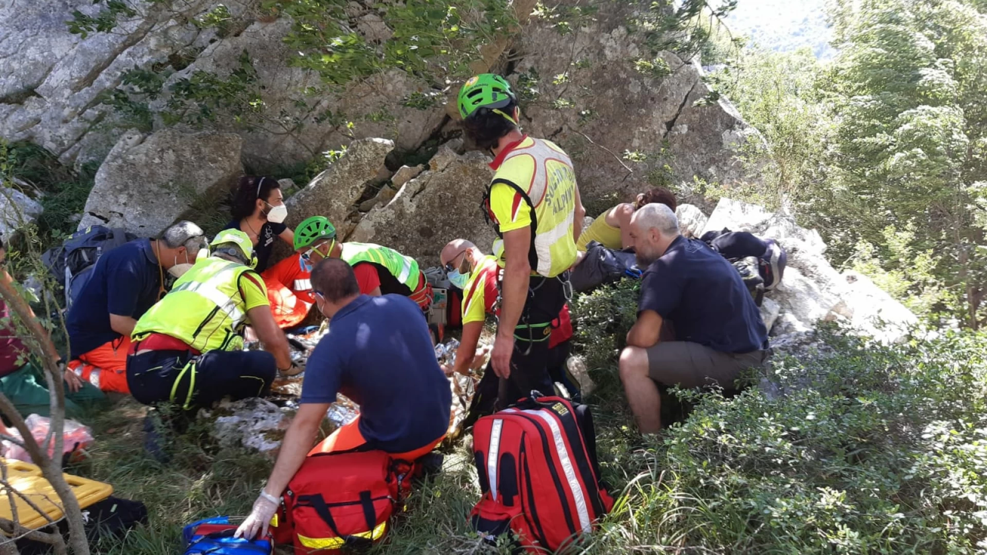 Frosolone: il Soccorso Alpino salva escursionista di Piedimonte Matese
