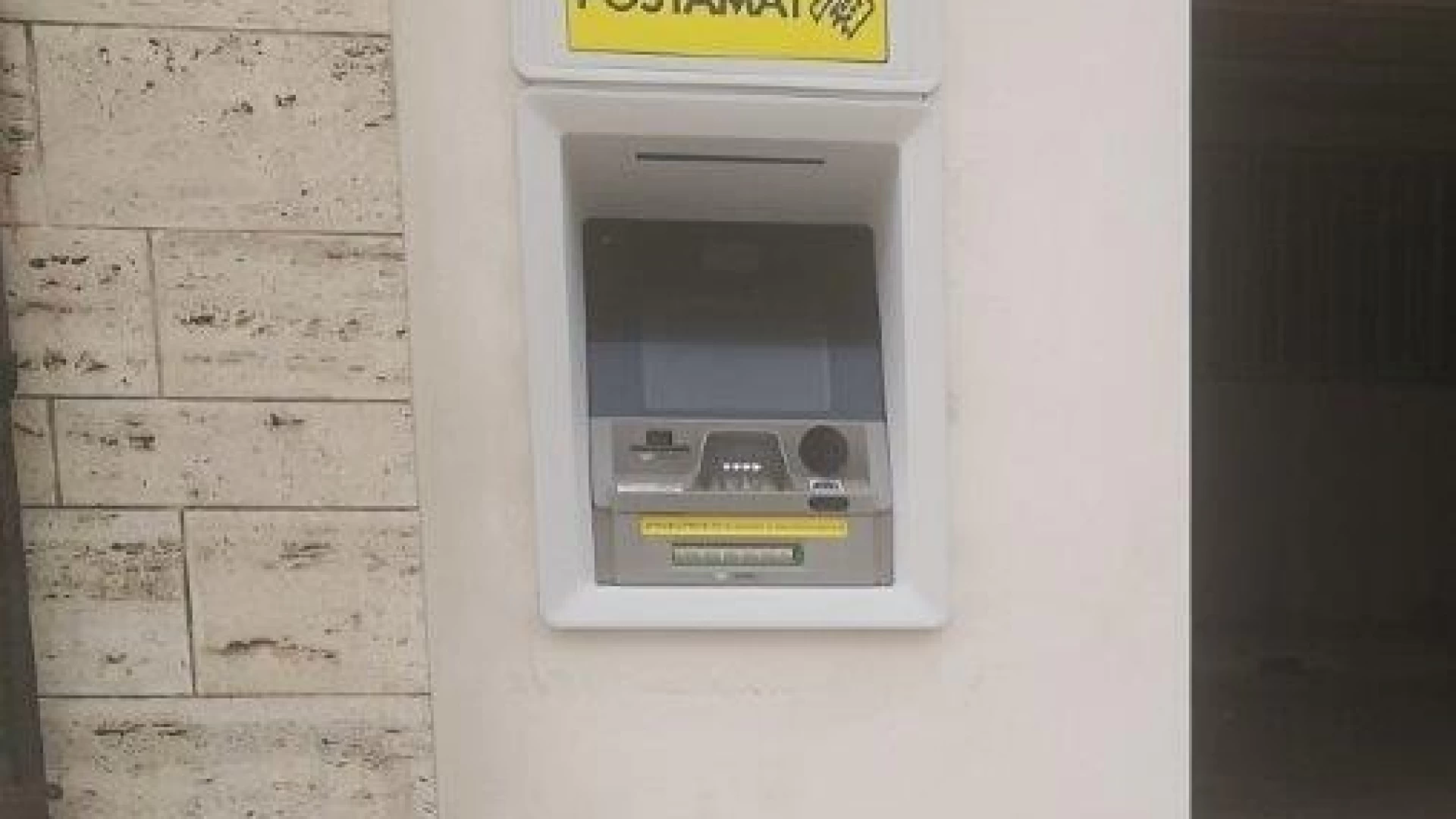 Poste Italiane: installato a Carovilli il primo Atm Postamat nell’ufficio postale.
