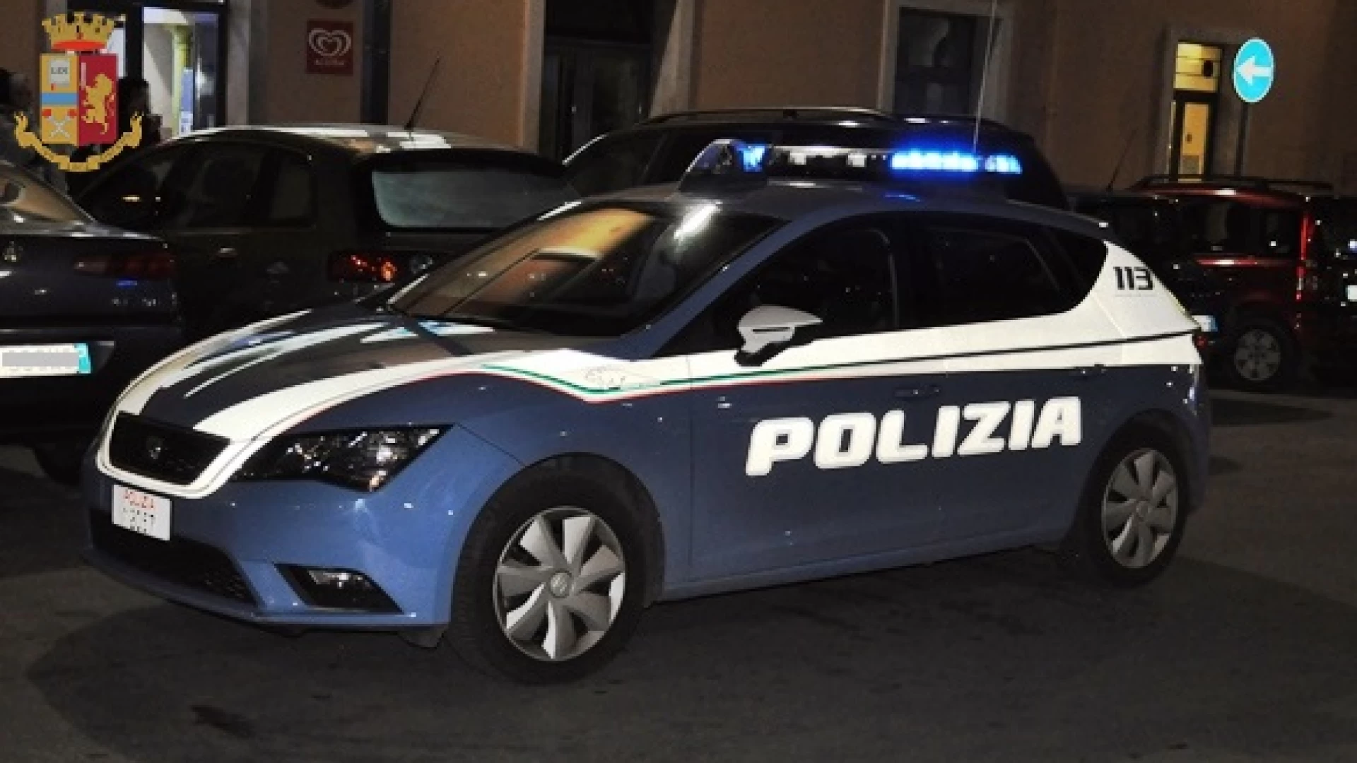Isernia: 17enne bloccato dalla Polizia in flagranza di furto aggravato su autovettura.