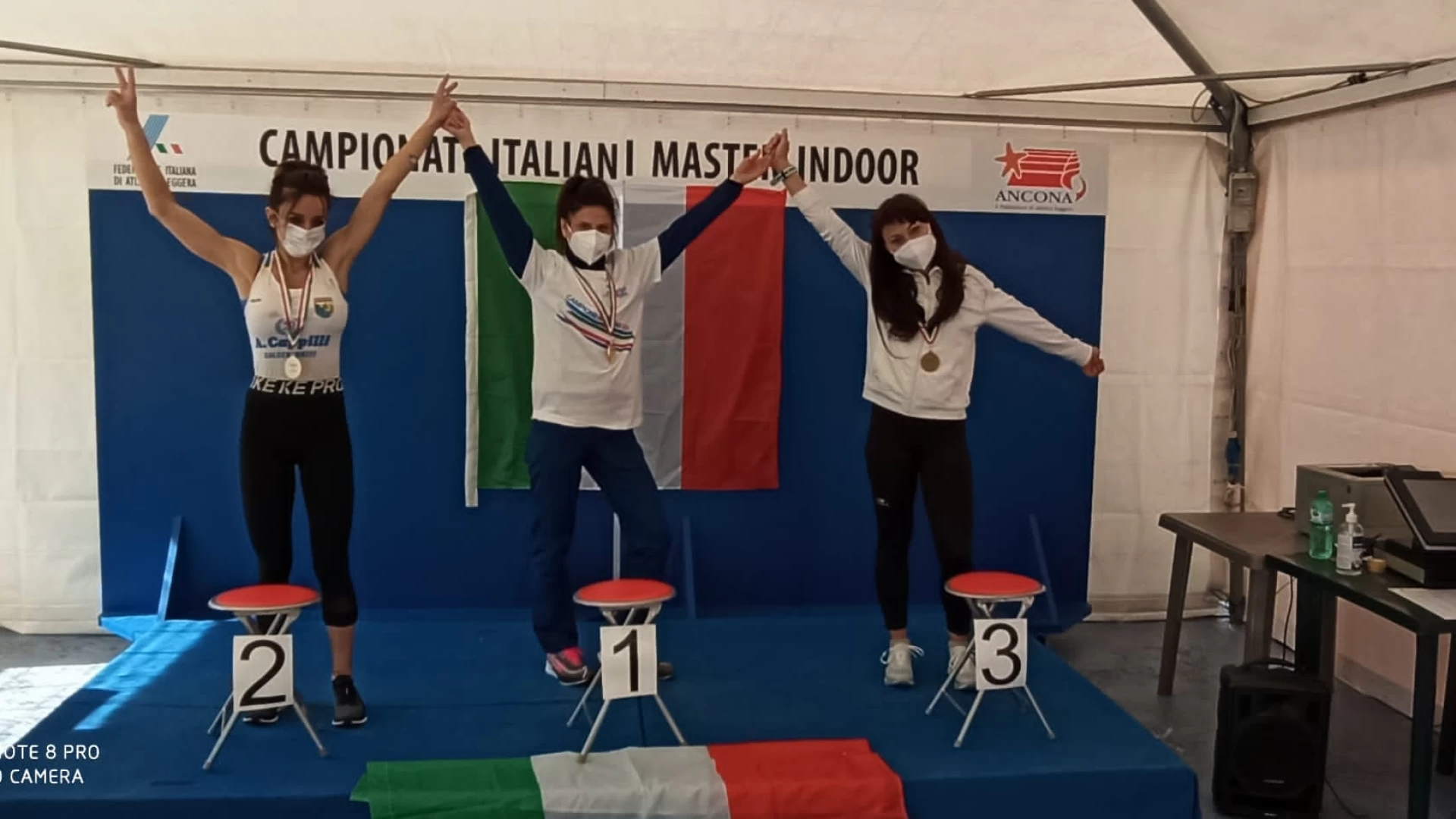 Atletica leggera: campionati italiani indoor di Ancona, Morena Di Benedetto della Nai fa incetta di medaglie.