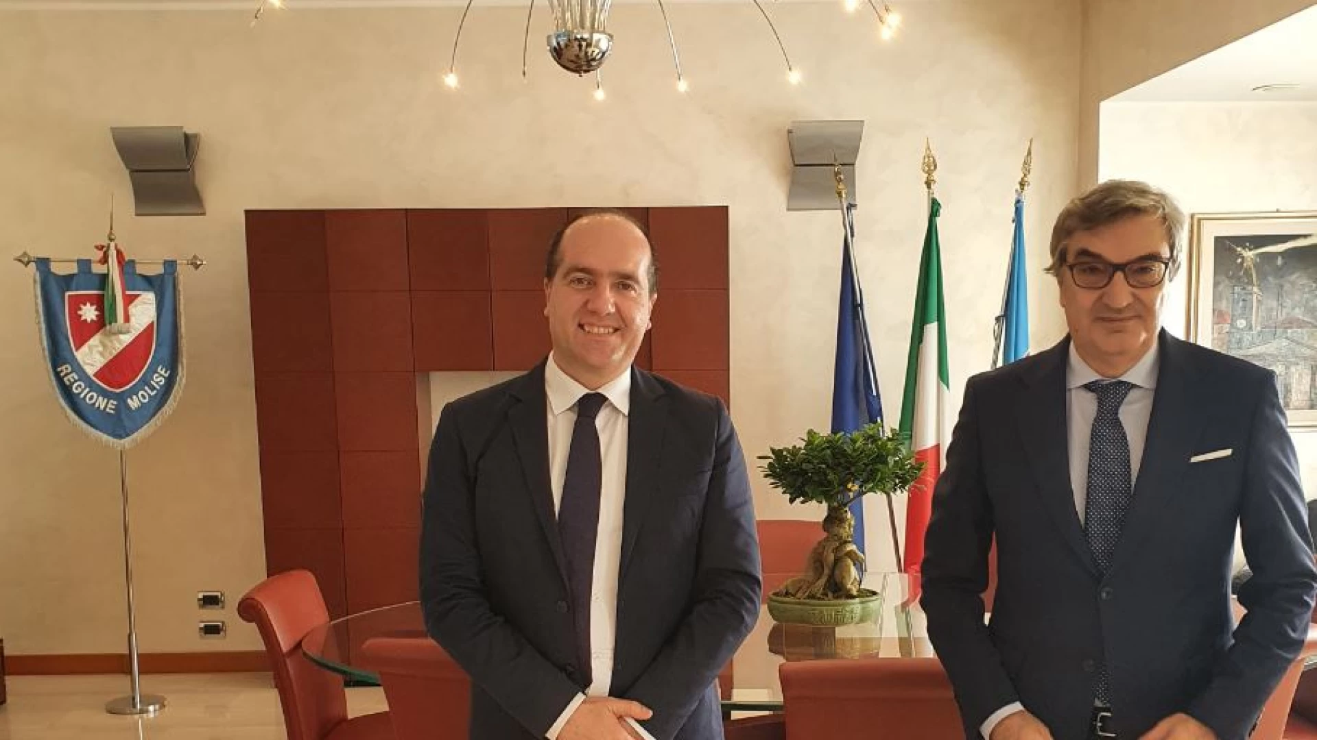 Il Presidente Micone incontra il nuovo Prefetto di Campobasso Francesco Antonio Cappetta