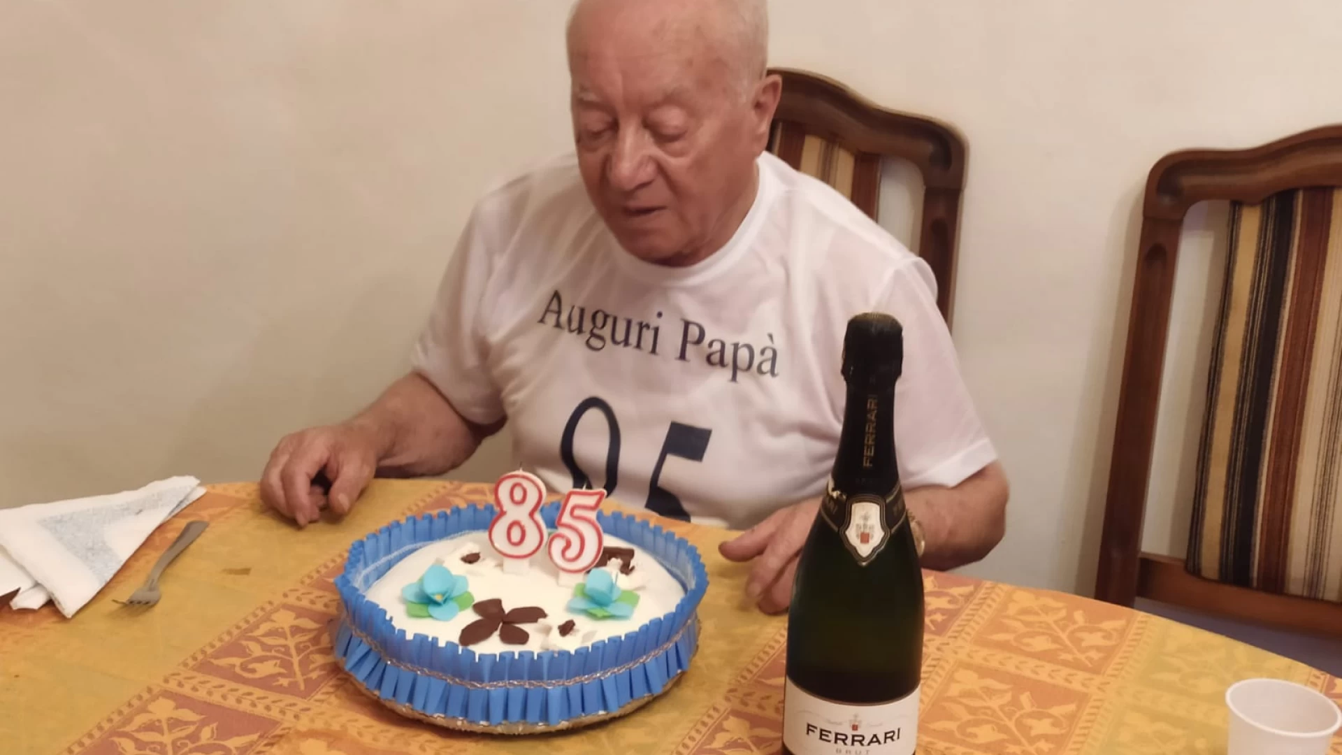 L’Angolo degli Auguri: 85 anni per Antonino Incollingo. Un compleanno speciale.