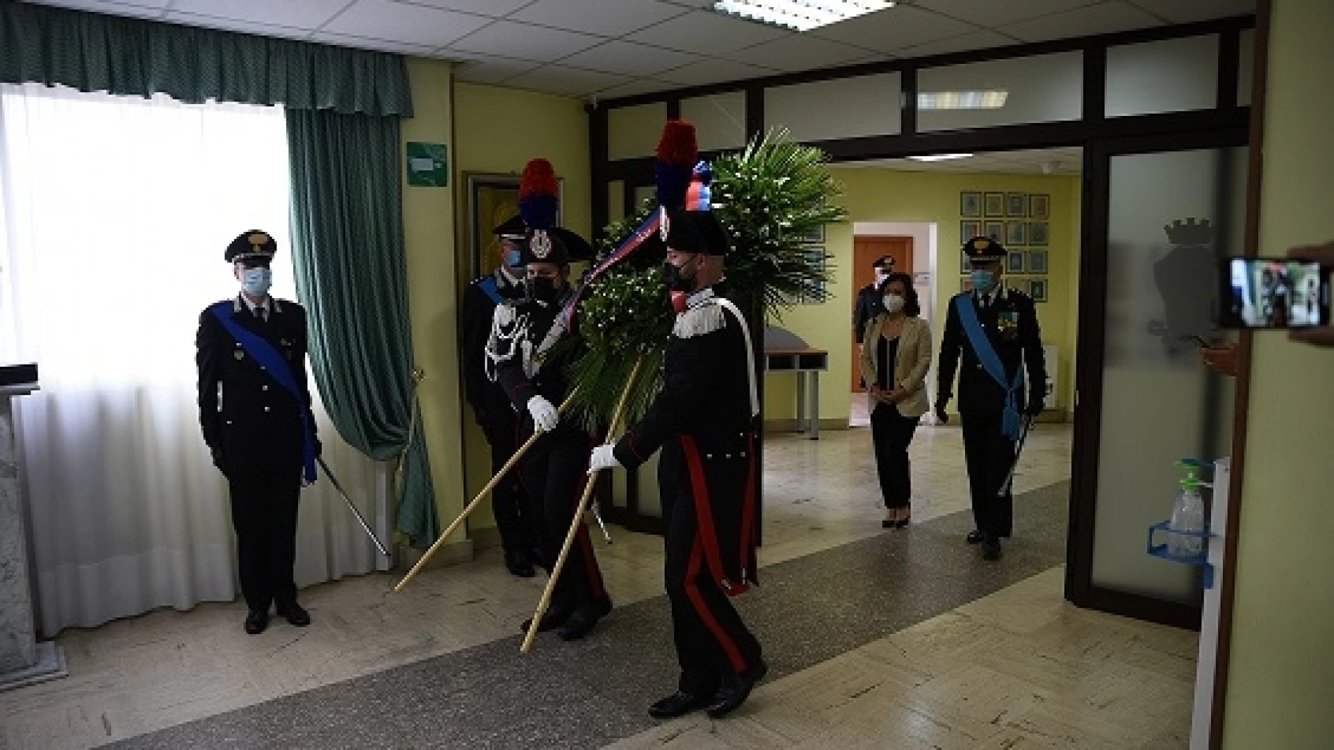 Isernia: I Carabinieri del Comando Provinciale hanno celebrato il 207° Anniversario della fondazione dell' Arma.