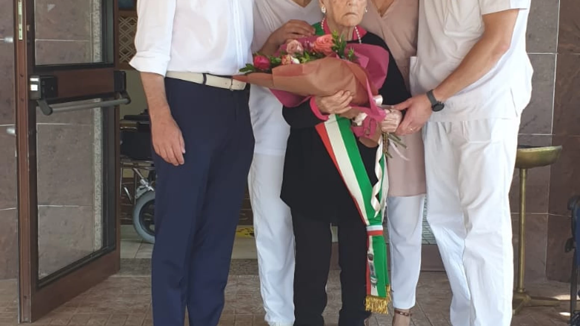 I 100 anni di Antonietta Nucera. Le felicitazioni dell'Amministrazione di Cerro al Volturno.