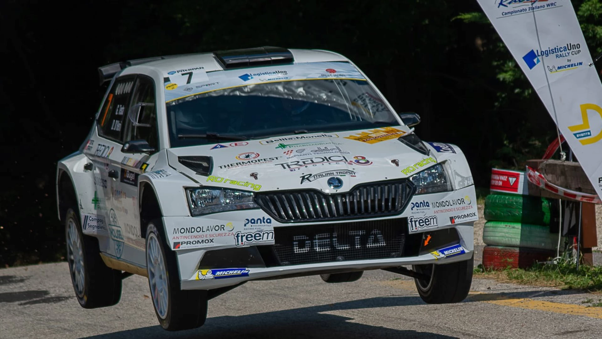 Rally della Marca Agrodolce per gli equipaggi Promox. Recchiuti costretto al ritiro. Giuseppe Testa torna primo nel Rally Cup Michelin.