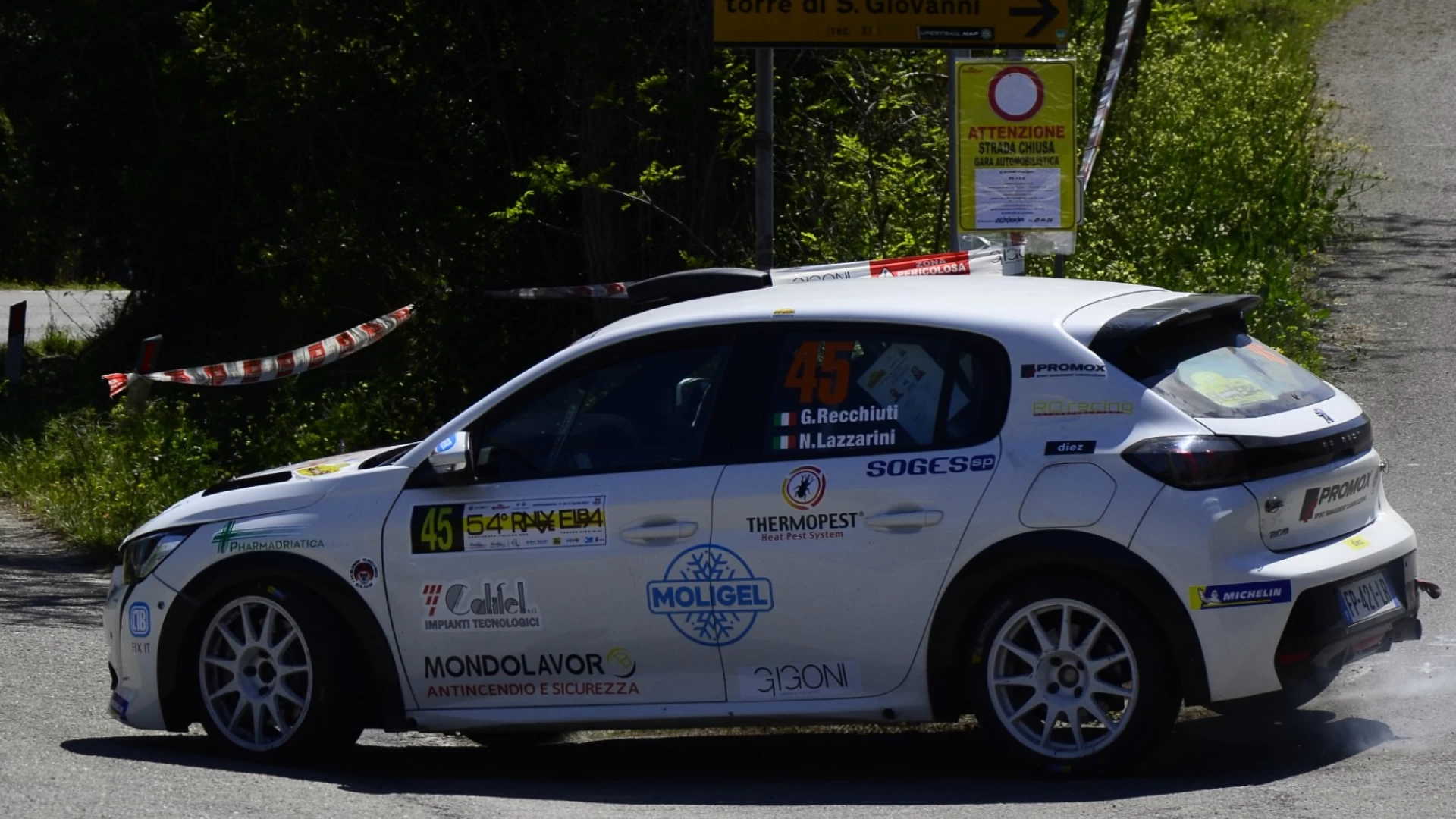 Rally del Salento: presenti anche due equipaggi Promox. Si tratta del secondo appuntamento del Campionato Italiano WRC.