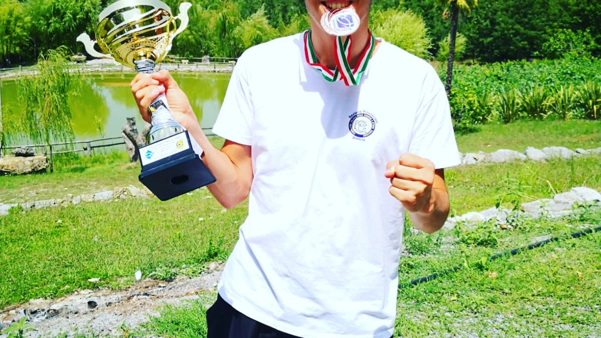 Pesca: nello spinning terzo posto assoluto per Federico Simeone al campionato italiano ENALPESCA.