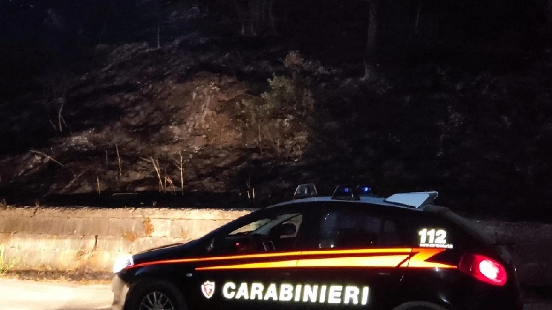 Altomolise: i Carabinieri arrestano piromane 50enne reo di aver appiccato incendio boschivo.