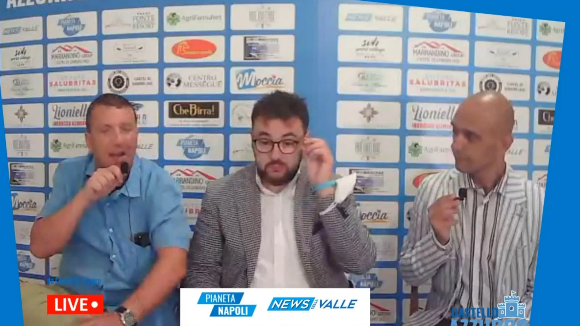 Castello Azzurro , rivedi integralmente la sesta puntata con ospite Ciro Novellino di Calcio Napoli 24